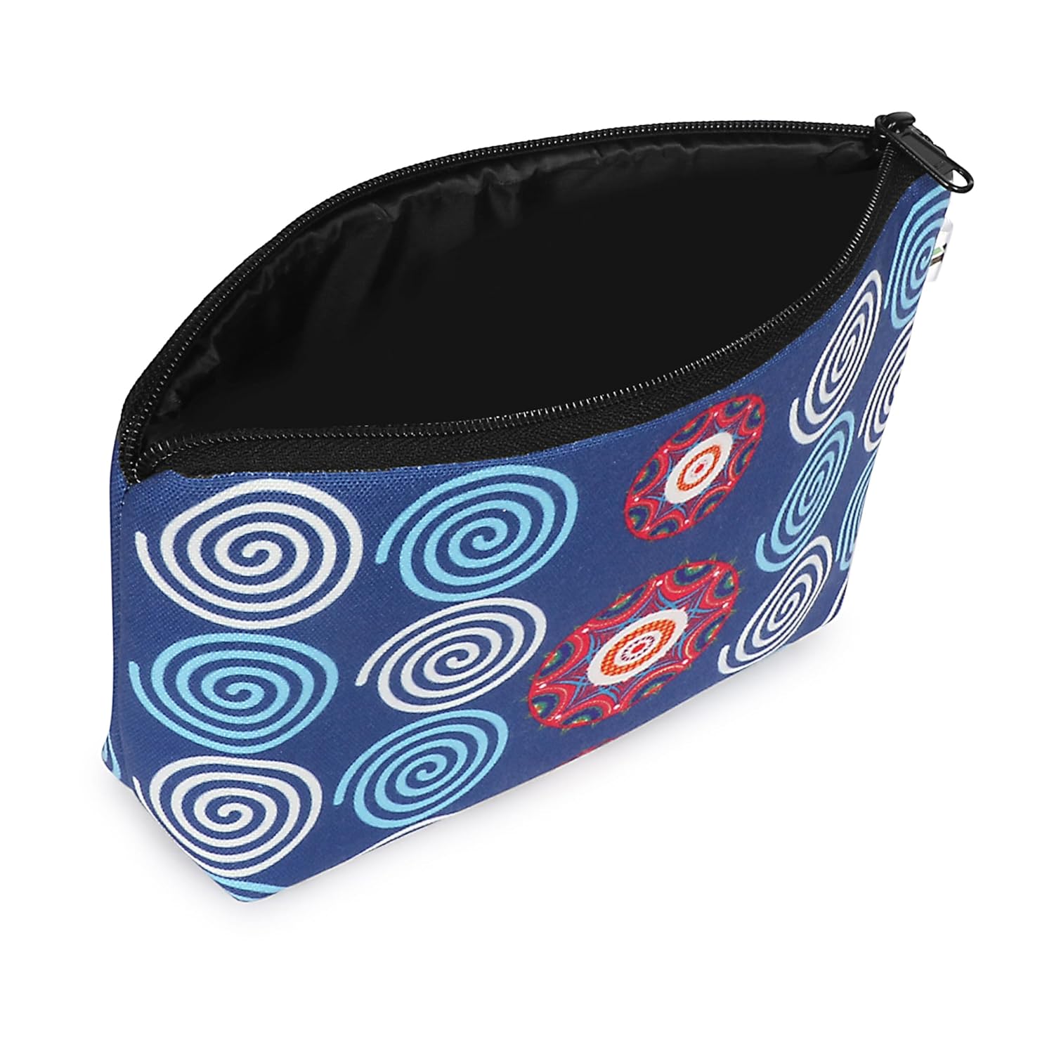 Jellify Canvas Blue Mandala Print Makeup Pouch for Girls, Canvas Cosmetic Pouch for Women, Small Pouches for Women - Image 6