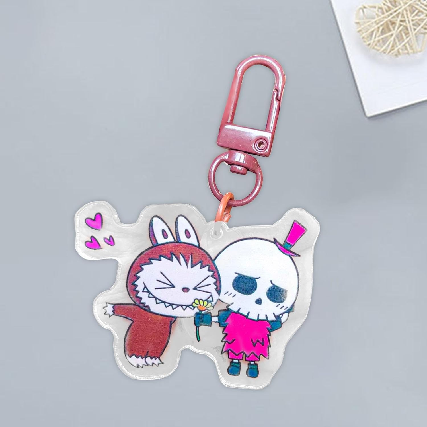 Bnf® Cartoon Keychain Hanging Ornament Cute Bag Charm for Backpack Handbag Wallet|Clothing, Shoes & Accessories | Womens Accessories | Key Chains, Rings & Finders - Image 6