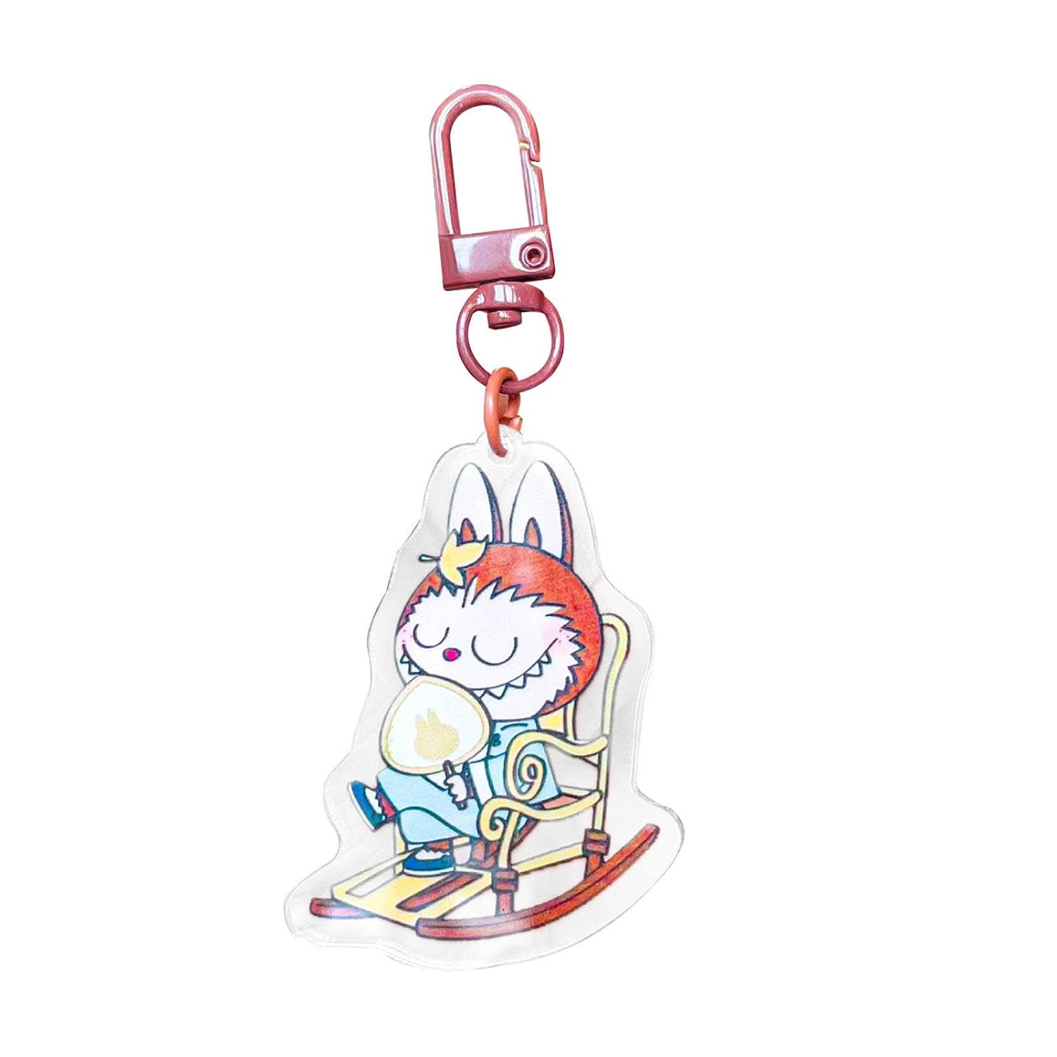 MERISHOPP® Cartoon Keychain Key Holder Funny Hanging Ornament for Backpack Wallet Decor Style G|Clothing, Shoes & Accessories | Womens Accessories | Key Chains, Rings & Finders - Image 3