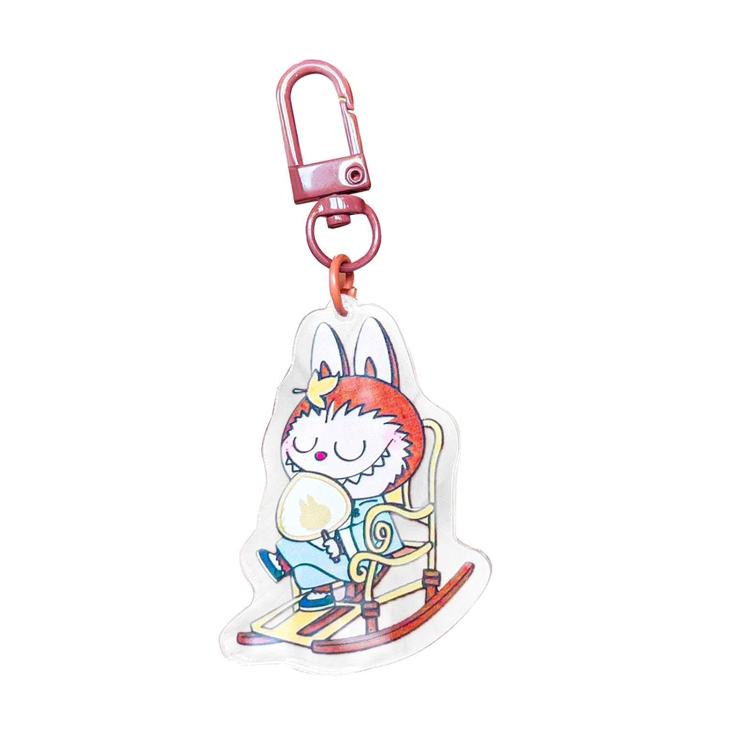 MERISHOPP® Cartoon Keychain Key Holder Funny Hanging Ornament for Backpack Wallet Decor Style G|Clothing, Shoes & Accessories | Womens Accessories | Key Chains, Rings & Finders - Image 4