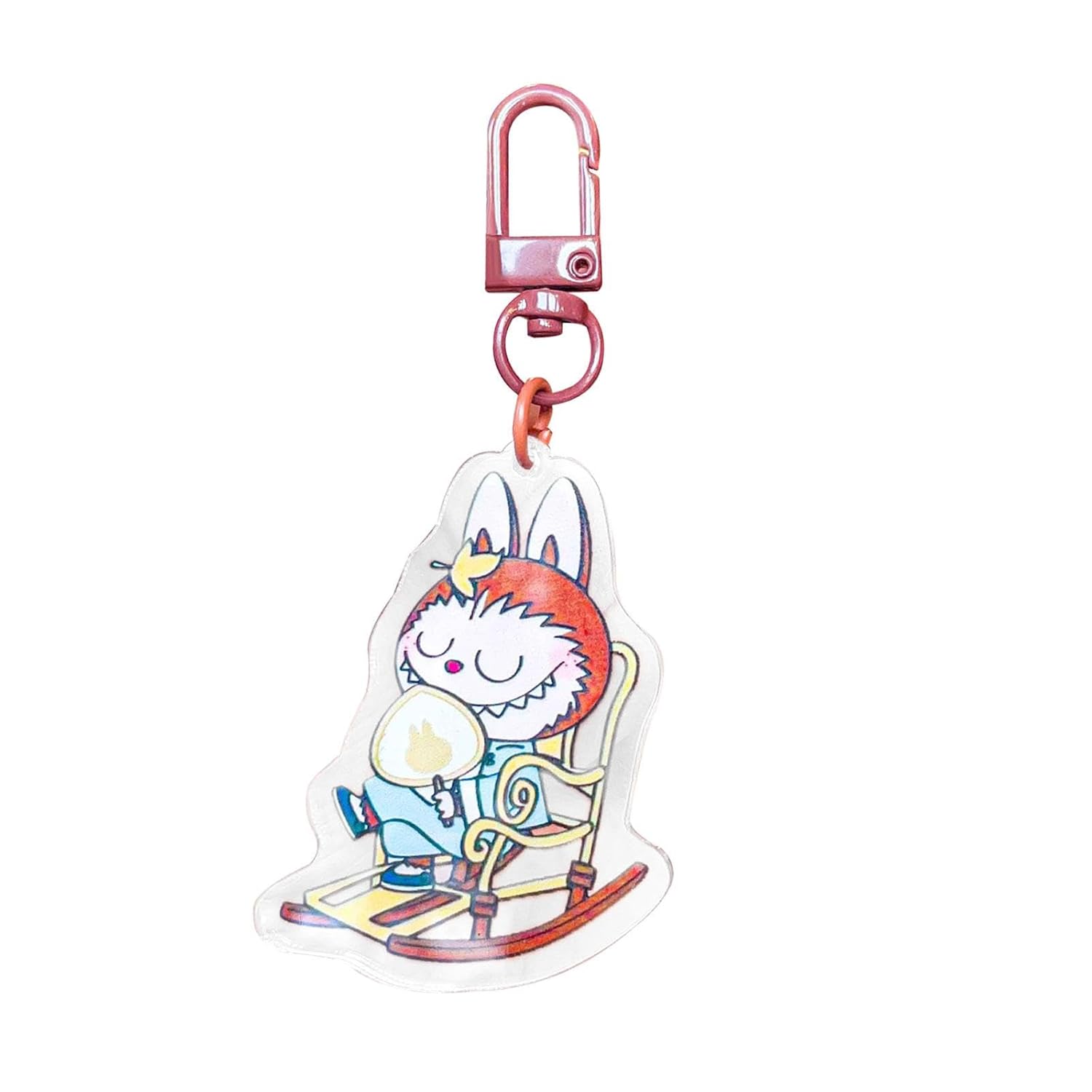 MERISHOPP® Cartoon Keychain Key Holder Funny Hanging Ornament for Backpack Wallet Decor Style G|Clothing, Shoes & Accessories | Womens Accessories | Key Chains, Rings & Finders - Image 5