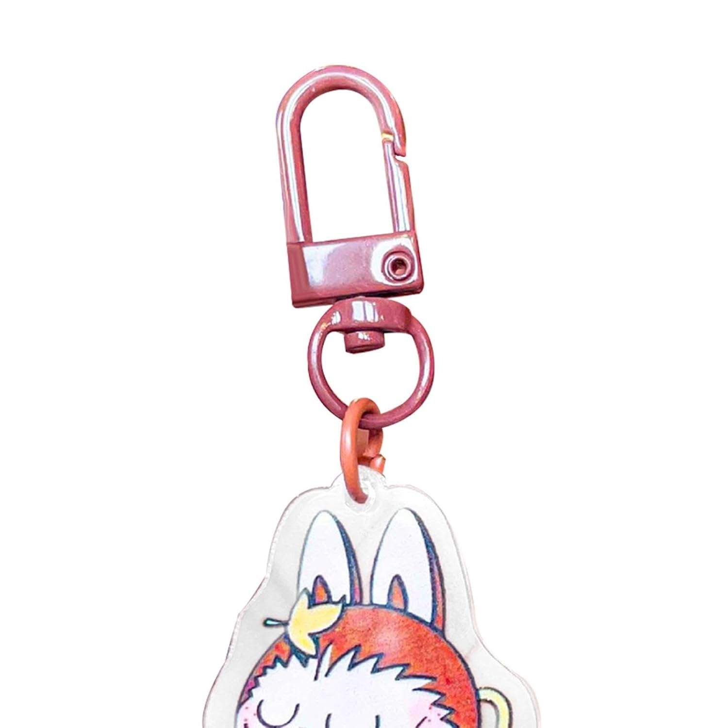 MERISHOPP® Cartoon Keychain Key Holder Funny Hanging Ornament for Backpack Wallet Decor Style G|Clothing, Shoes & Accessories | Womens Accessories | Key Chains, Rings & Finders - Image 9