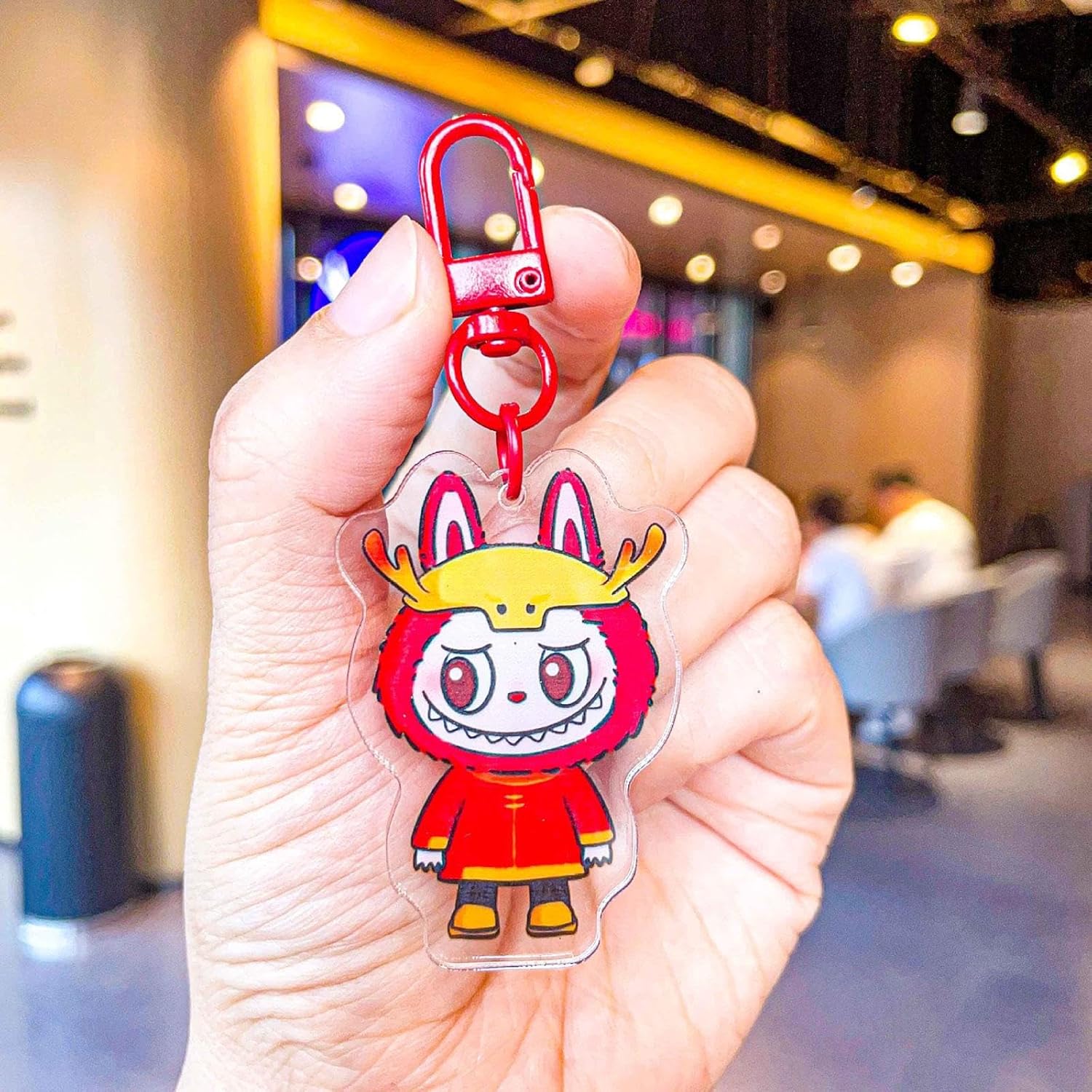BNF® Cartoon Keychain Key Holder Funny Hanging Ornament for Backpack Wallet Decor Style F|Clothing, Shoes & Accessories | Womens Accessories | Key Chains, Rings & Finders - Image 8