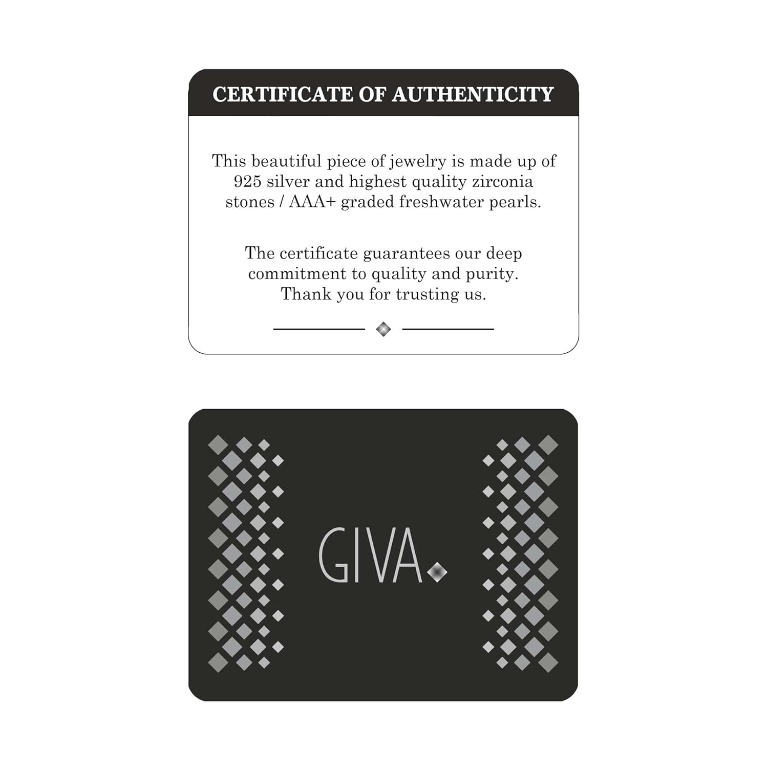 GIVA 925 Silver 18k Gold Plated Rose Gold Plated Mangalsutra Sets | Gifts for Women |Black Bead Necklace - Image 9