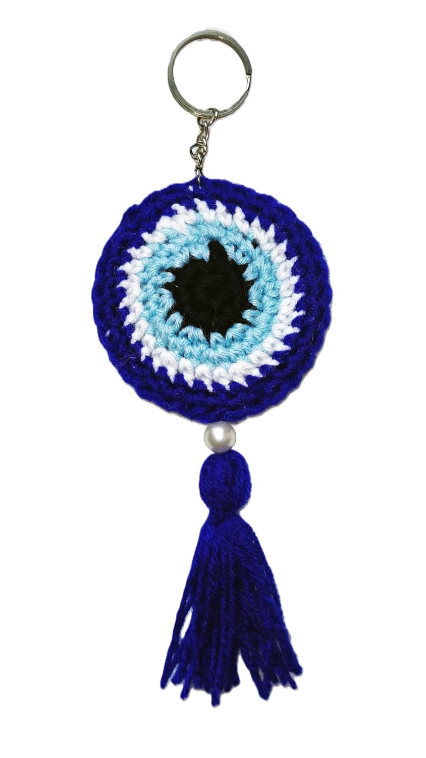 SKAISTA Crochet Keychain Handmade Flower Hand Knitted Keychains Keyrings Charm Gift Accessories - Image 2