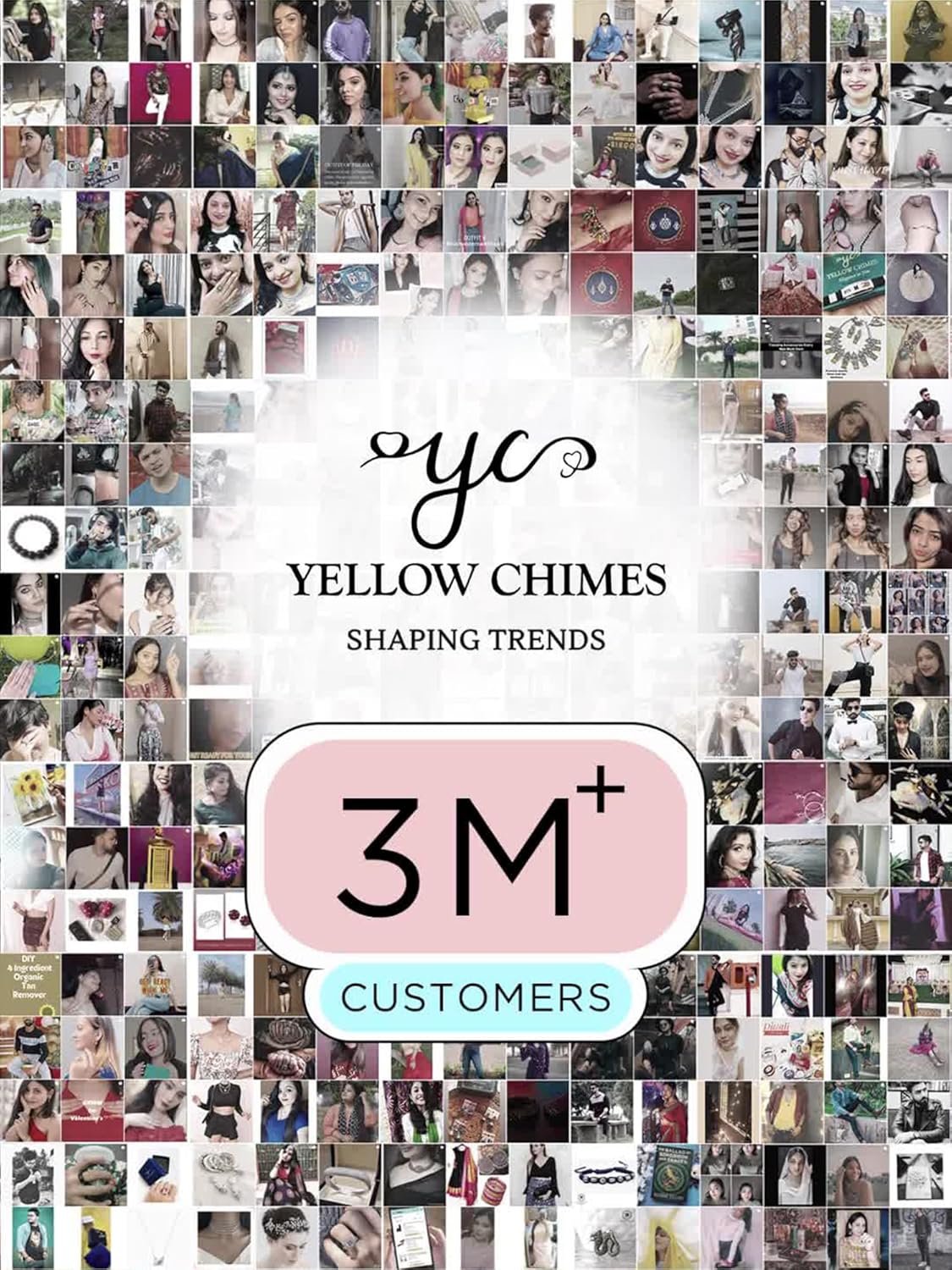 Yellow Chimes Exclusive Latest Rose Chain Swiss Zircons Designer Bracelet for Women and Girls - Image 9