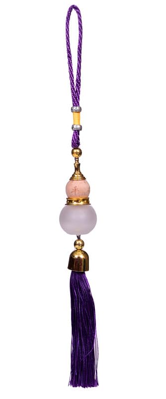 Evil Eye Hanging for Home Entrance Kalash Lattu Purple Evil Eye Feng Shui Pendant Ornament Amulet for Wall & Door Hanging Car Dashboard Turkish Nazarbattu Good Luck and Prosperity - Image 2