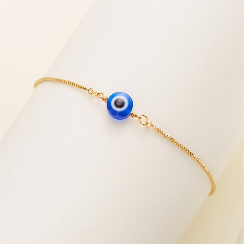 Shining Diva Fashion Latest Stylish Turkish Evil Eye Charm Bracelet for Women Men Girls Boys - Image 4