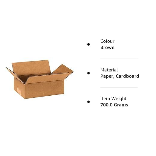 SecureShip 9 x 6 x 6 Corrugated Cardboard 3 Ply Box For Packing, Moving, Shipping, Gifting, Multi Propose Use (Pack of 50) - Image 5