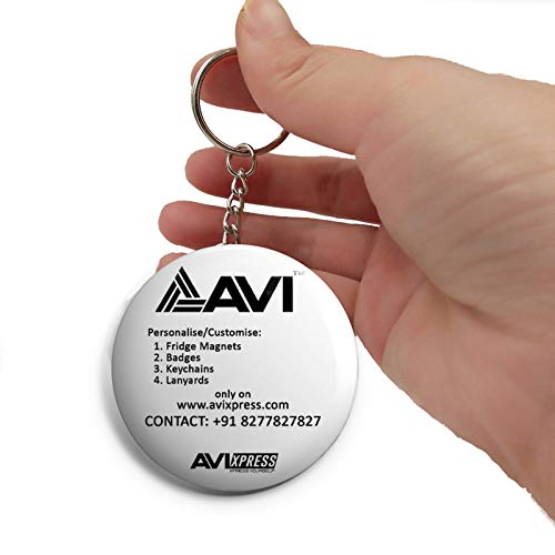 AVI 58mm Regular Size Metal Keychain Blue Fortunate Evil Eye Symbol R7002195 - Image 4