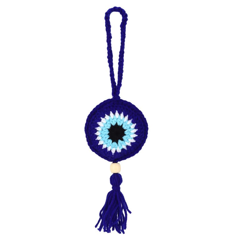 COZY_CROCHET Handmade Blue Evileye Charm|Blue - Image 6