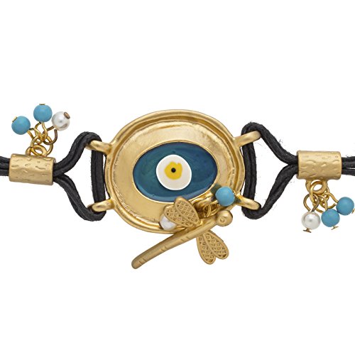 Shining Jewel Evil Eye Charms Bracelet for Girls & Women (SJ_3065) - Image 3