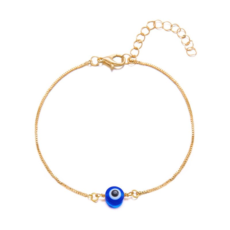Shining Diva Fashion Latest Stylish Turkish Evil Eye Charm Bracelet for Women Men Girls Boys - Image 2