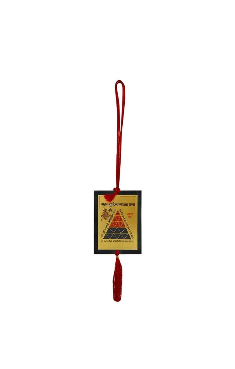 MEERUT BAZAR Vahan Durghatna Nashak Wallet/Pocket/hanging Yantra for Protection from Accidental Injuries | Maruti Hanuman Protection Yantra - Image 2