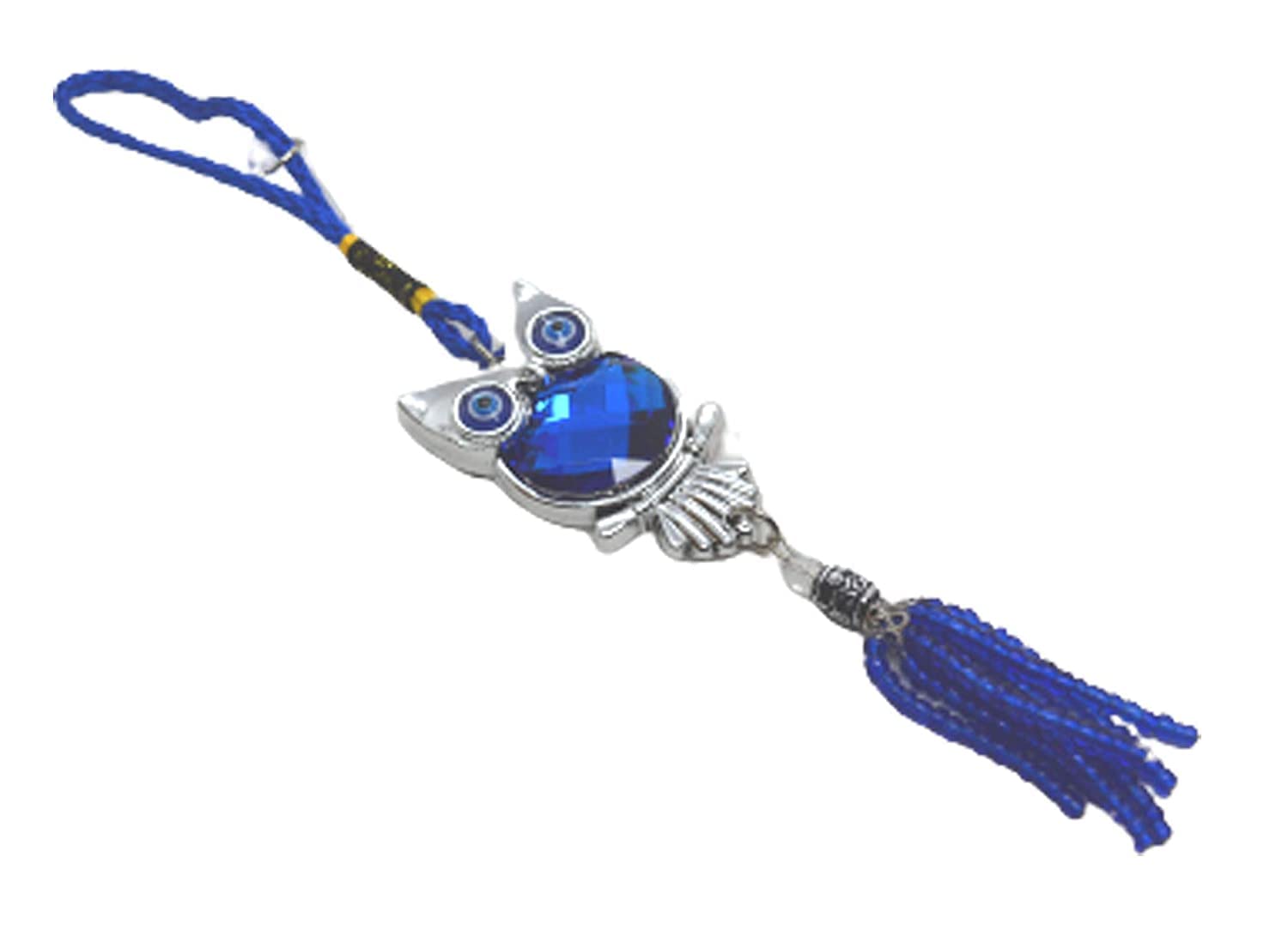 Revashree Craft World Turkish Blue Evil Eye Protective Wall Hanging Decor Amulet Ornament for Home Office - Image 5