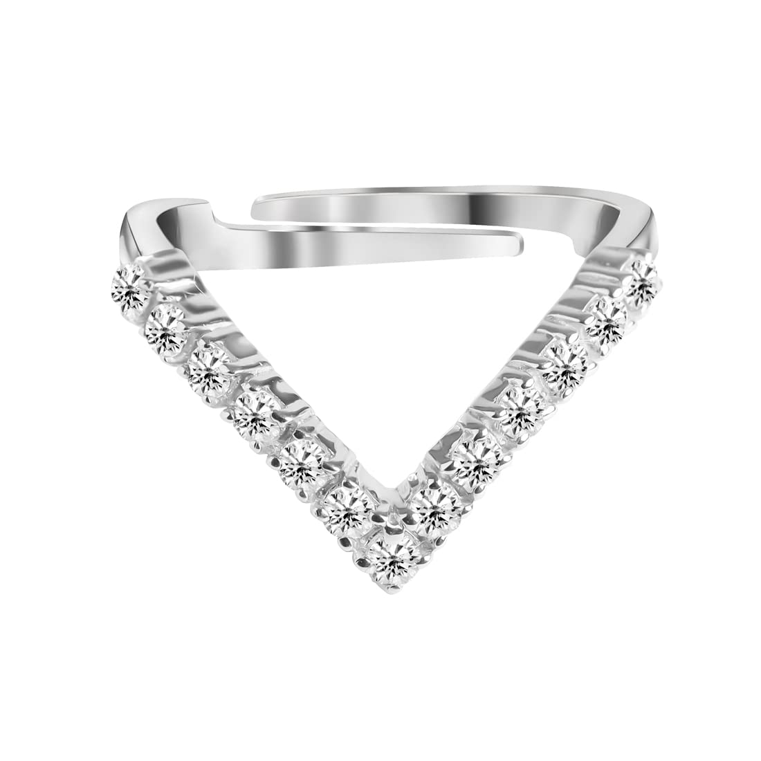 Clara 925 Sterling Silver Rings | Multiple Design Options | Size Adjustable, Rakhi Rakshabandhan Gift for Sister Bhabhi| Gift for Women Wife Girls - Image 2