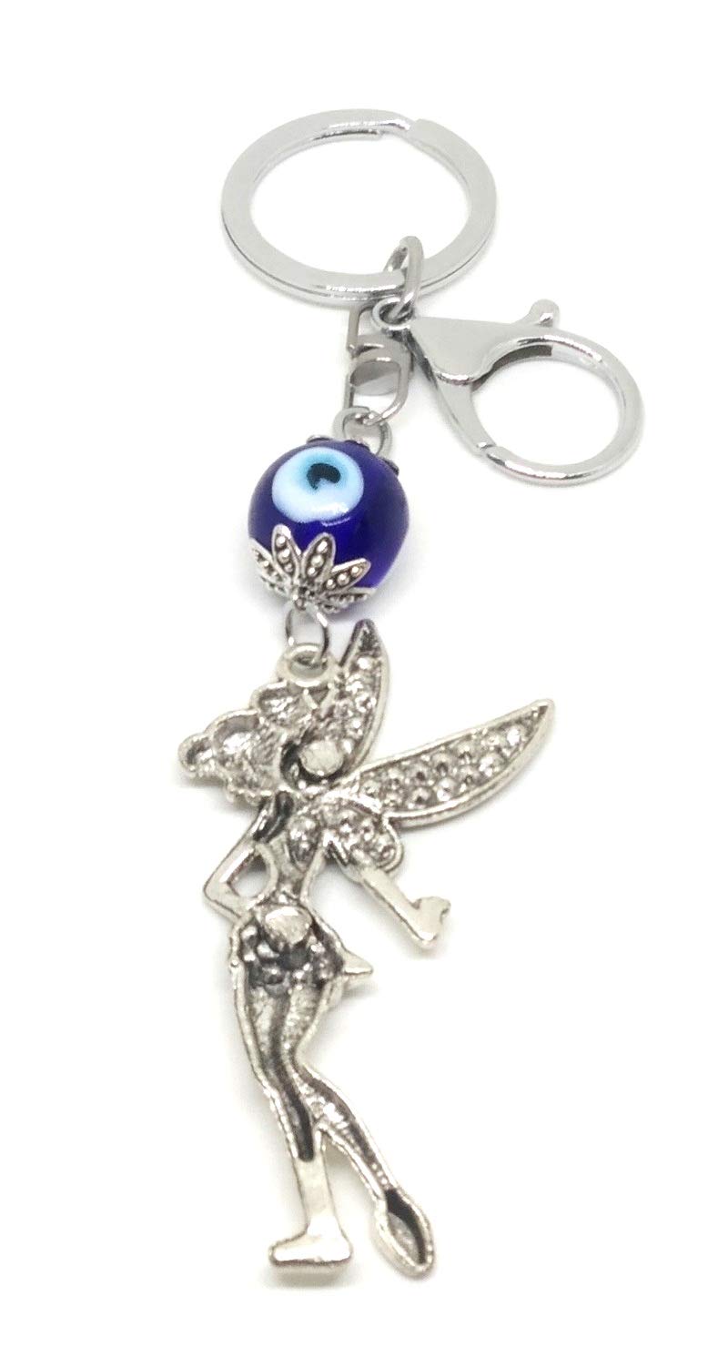 Trunkin Fairy Angel Girl Evil Eye Protection Keyring; Multicolour - Image 3