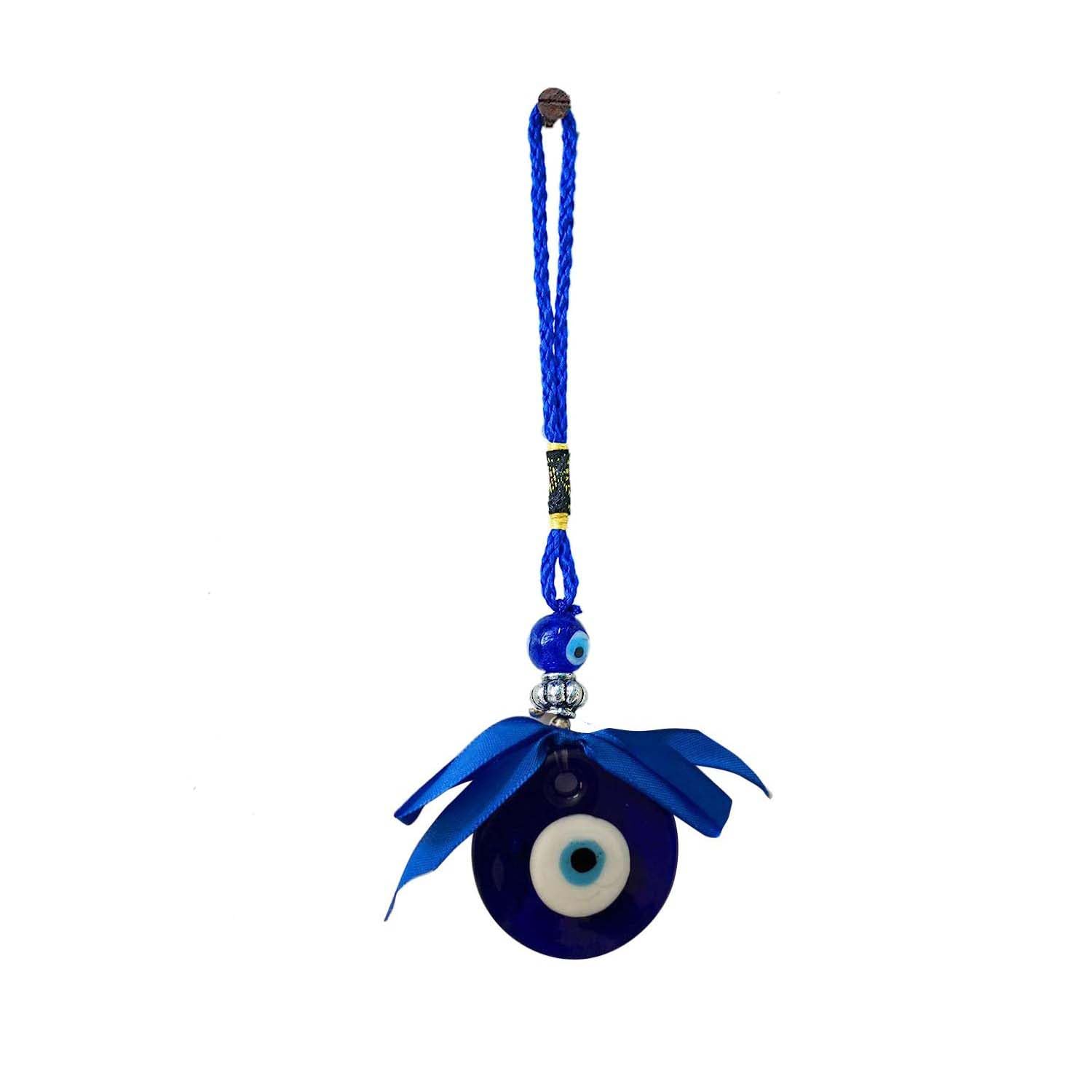 Effigy onlinehub Evil Eye Home Decor Turkish Hamsa Glass Greek Wall Hanging Home, Kitchen Decoration Ornament Nazar Battu Boncugu Amulet Charms Talisman Devil Eyes Protection (16) - Image 5