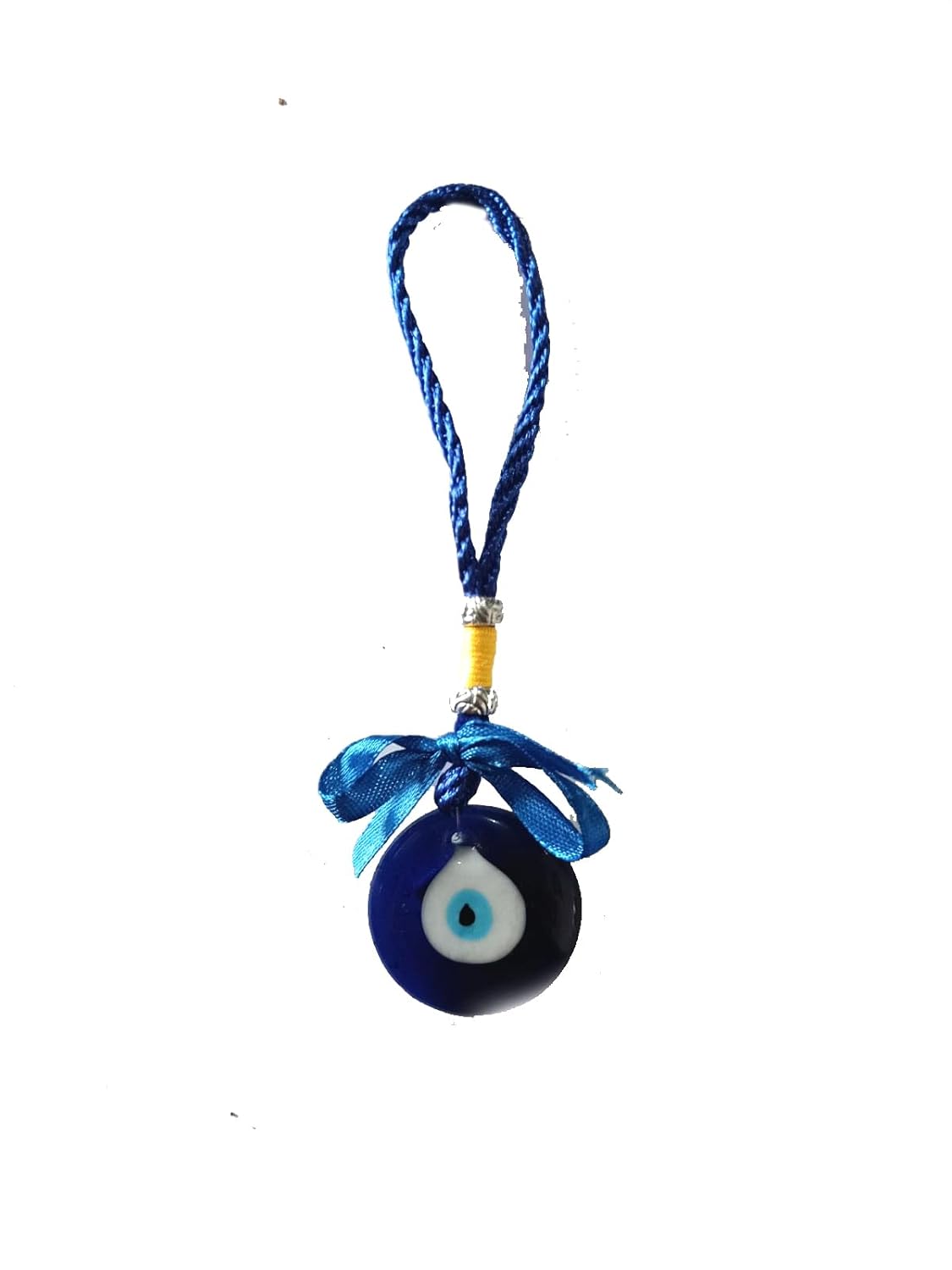 Effigy onlinehub Evil Eye Home Decor Turkish Hamsa Glass Greek Wall Hanging Home, Kitchen Decoration Ornament Nazar Battu Boncugu Amulet Charms Talisman Devil Eyes Protection (16) - Image 3