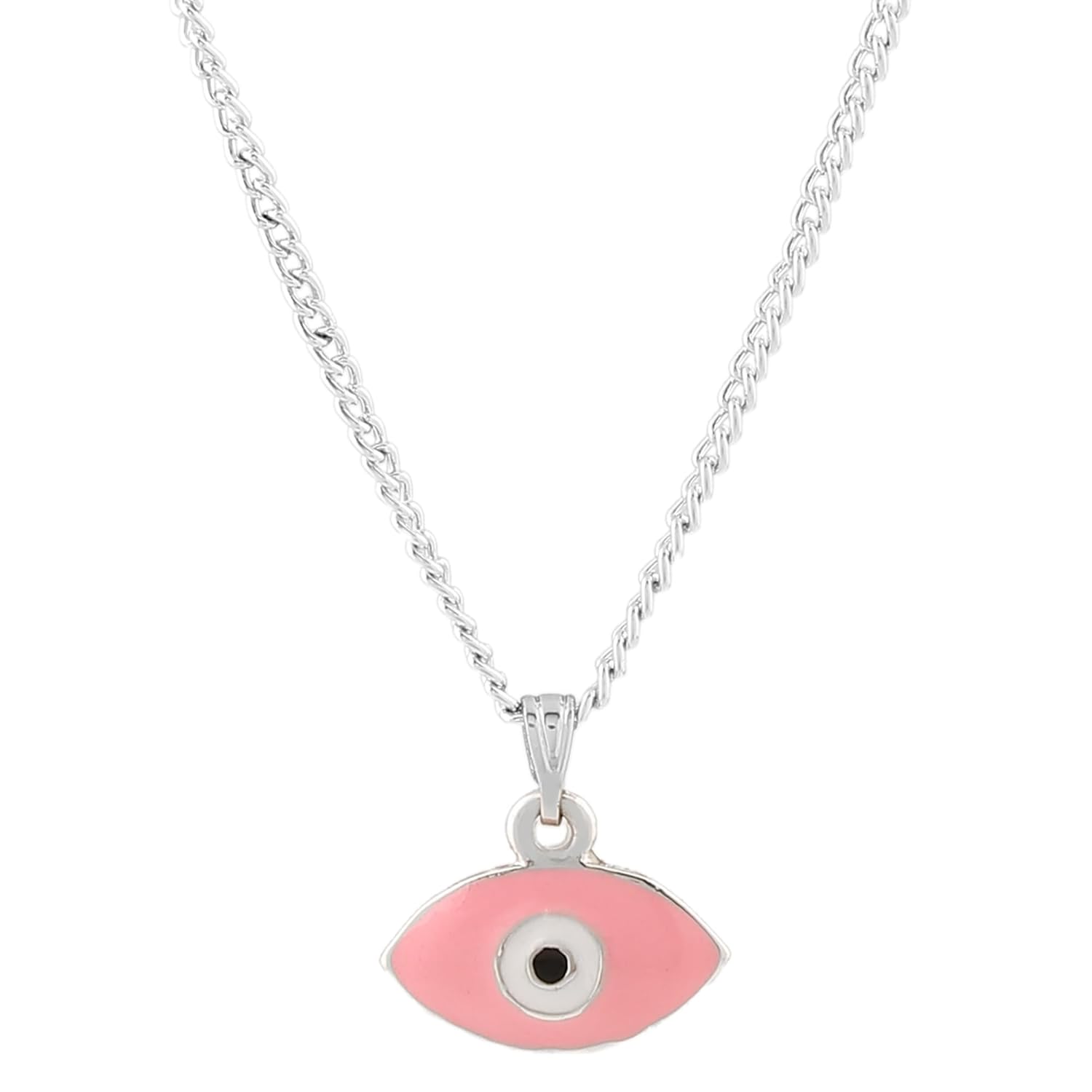 Estele Evil Eye Charm Pendant/Chain Necklace for Girls & Womens - Image 6