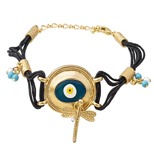 Shining Jewel Evil Eye Charms Bracelet for Girls & Women (SJ_3065) - Image 2