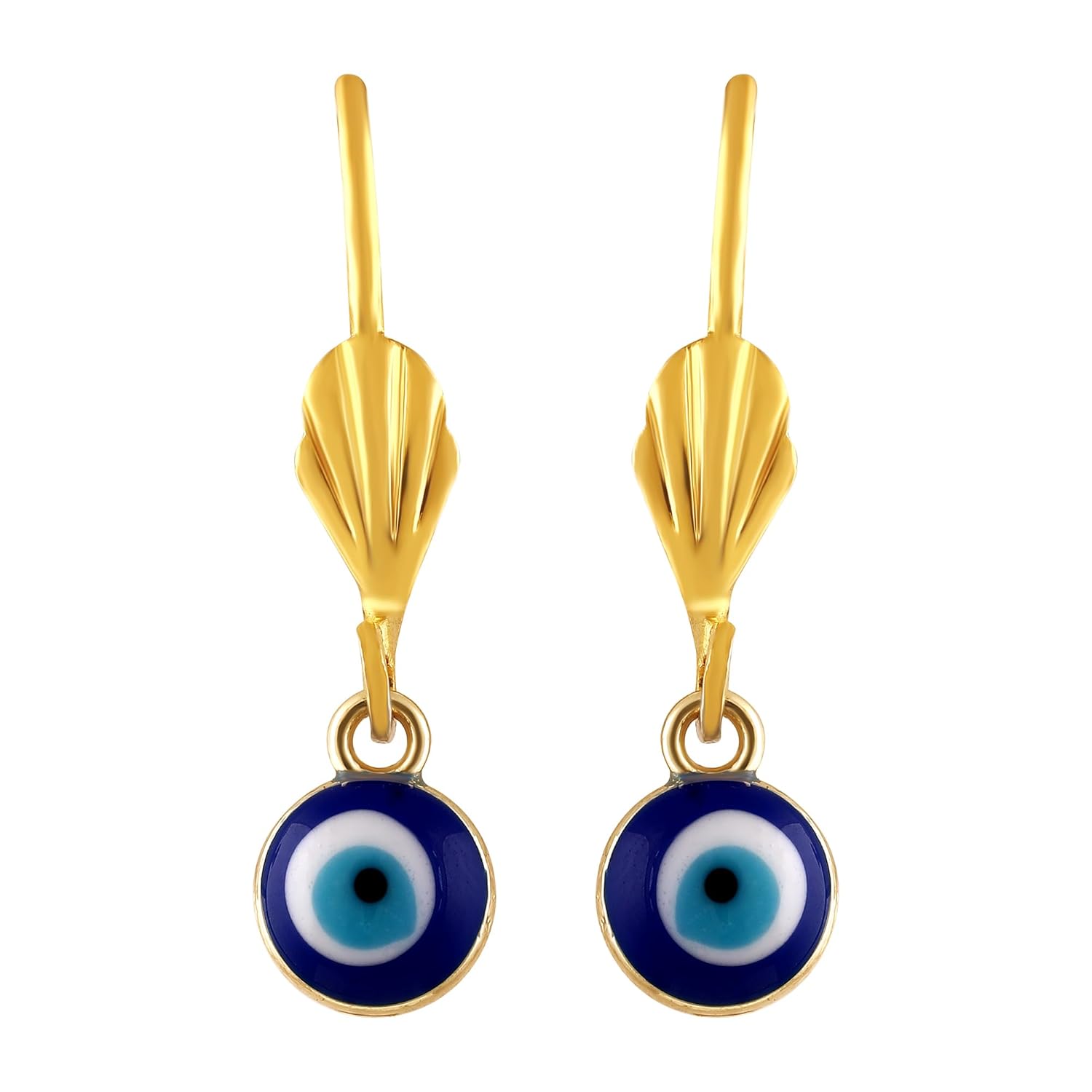 BDIVA 18K Gold Plated Earrings for Woman and Girls/Hoops Earrings with Hook Closure, Latest Collection for Party, Festive Season and Gift, Handmade Earring - Image 2