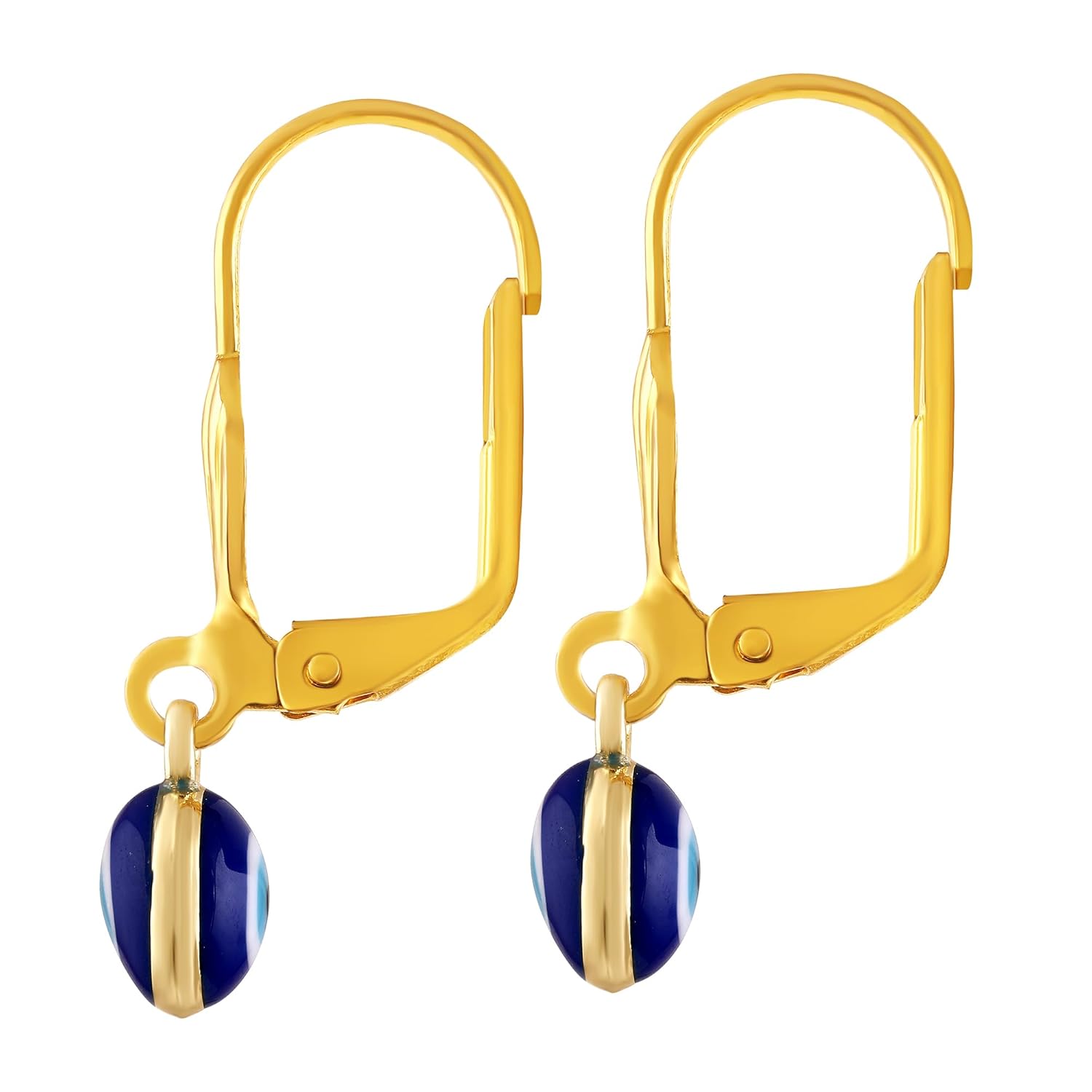 BDIVA 18K Gold Plated Earrings for Woman and Girls/Hoops Earrings with Hook Closure, Latest Collection for Party, Festive Season and Gift, Handmade Earring - Image 4