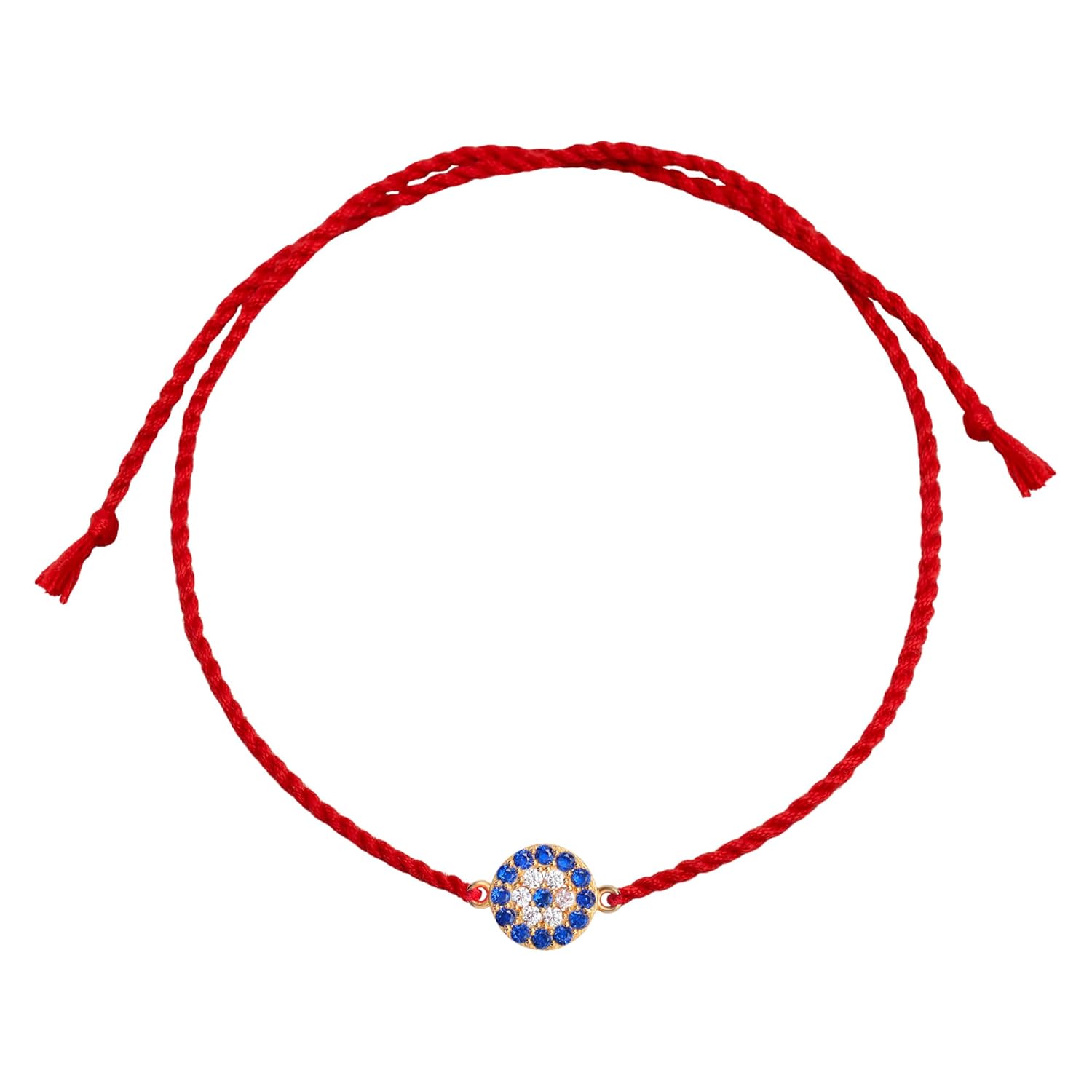 ZAVYA 925 Sterling Silver Evil eye Cubic Zirconia Anti Tarnish Gold Plating Mens Rakhi - Image 2