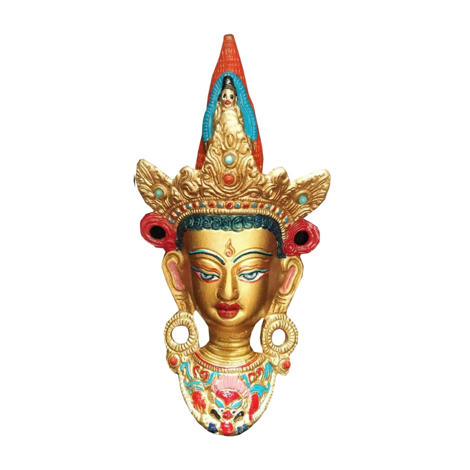 Salvus APP SOLUTIONS Taara Medium Wall Hanging Nazar Battu-Evil Eye Protector-Nazar Suraksha Kawach for Home, Office & Shop (Multi_Medium_7x3.5IN) - Image 8