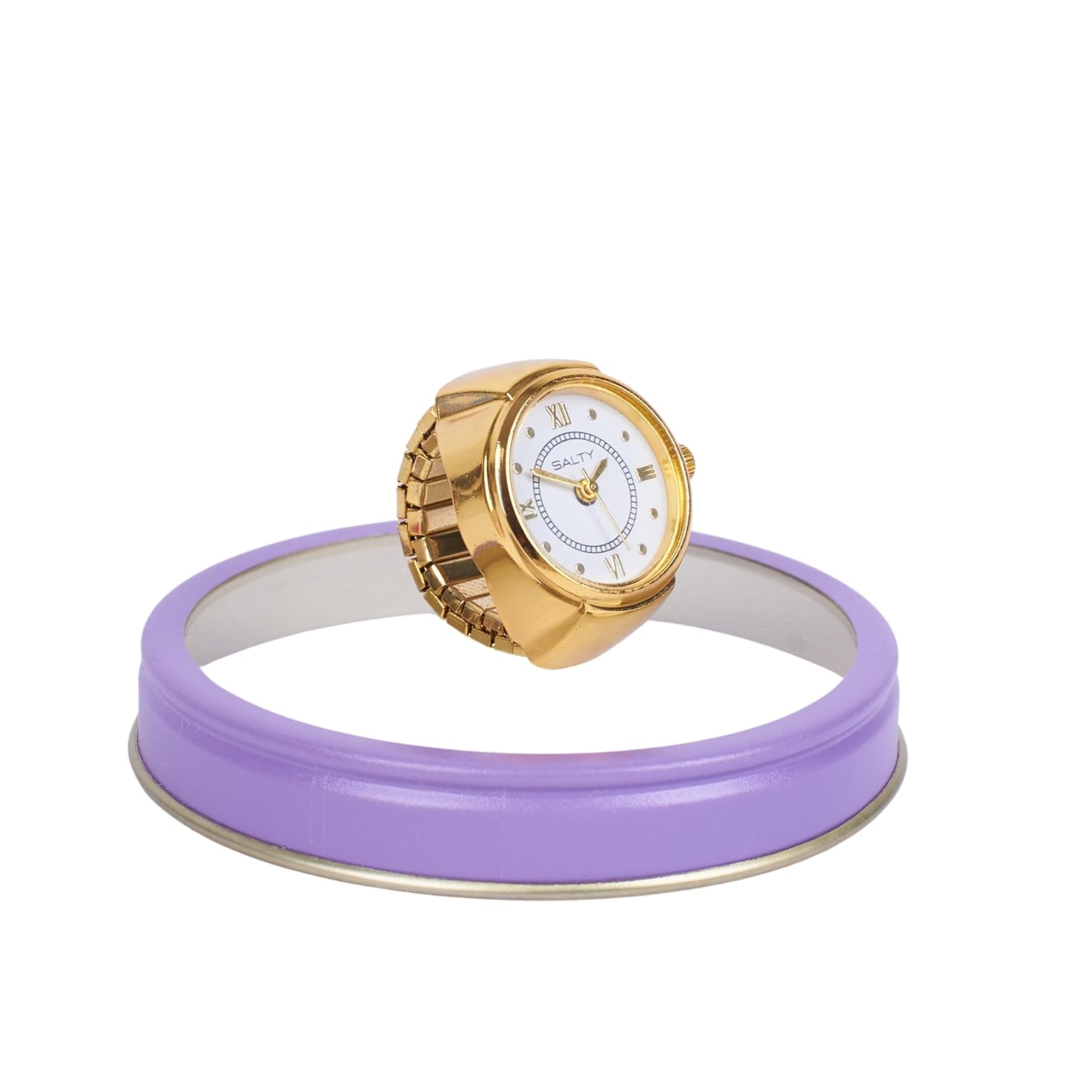 SALTY Ring Watch for Women & Girls | 6 Months Warranty | Stylish Stretchable | Anniversary, Engagement, Birthday & Everyday Wear Gift - Image 5