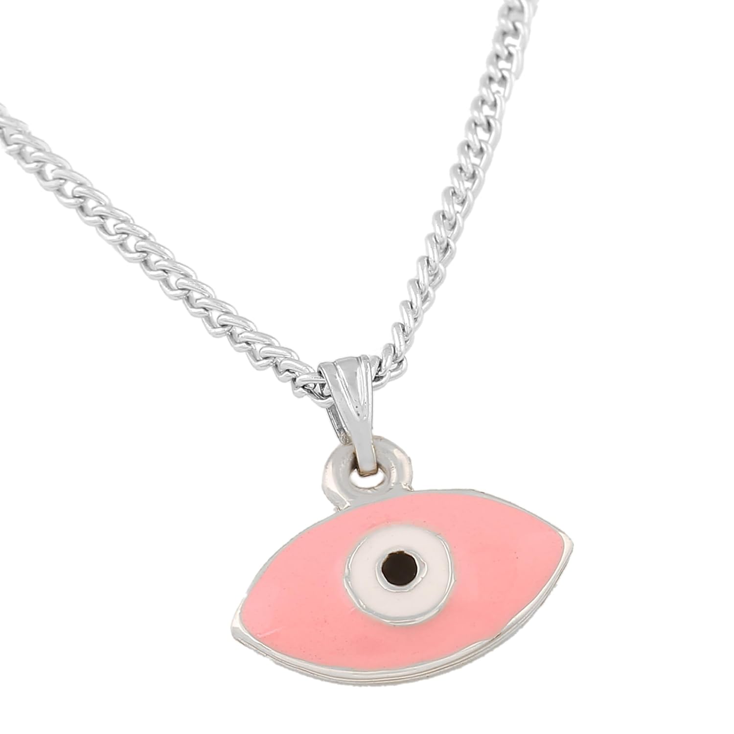 Estele Evil Eye Charm Pendant/Chain Necklace for Girls & Womens - Image 2