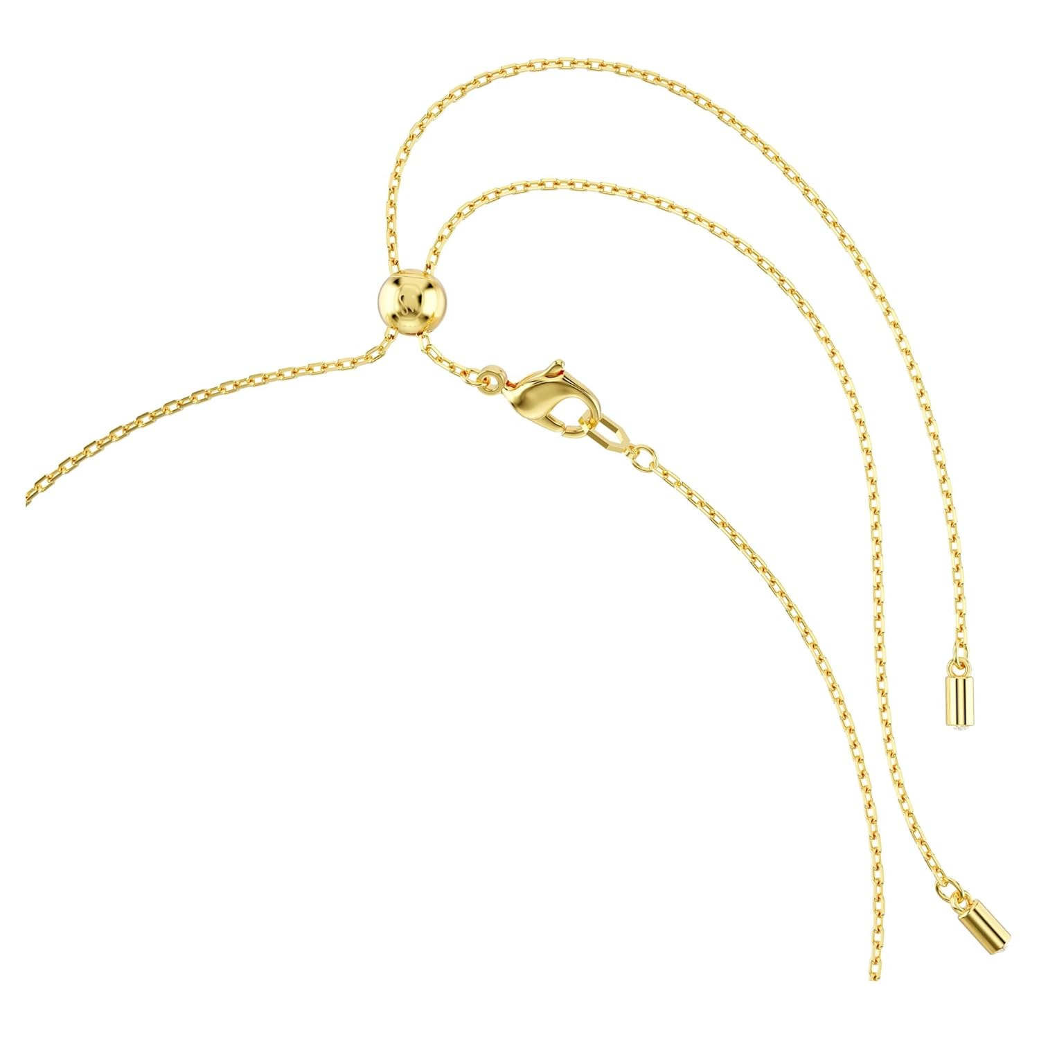 Swarovski Women's Symbolica Choker, Moon, Infinity, Clover, Evil Eye And Horseshoe, Blue, Gold-Tone Plated - Image 4