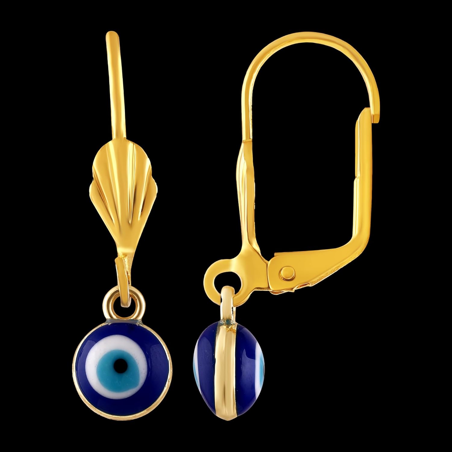 BDIVA 18K Gold Plated Earrings for Woman and Girls/Hoops Earrings with Hook Closure, Latest Collection for Party, Festive Season and Gift, Handmade Earring - Image 9