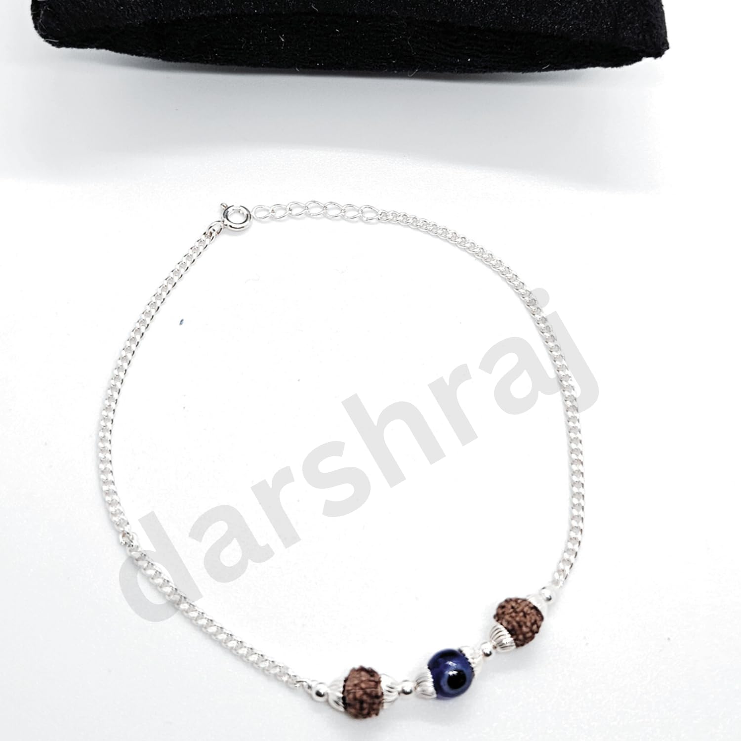 DARSHRAJ 925 Sterling Silver Nazariya Bracelet for Timeless Elegance and Positive Vibes – Perfect for Girls, Women, Men, and Boys - Image 4