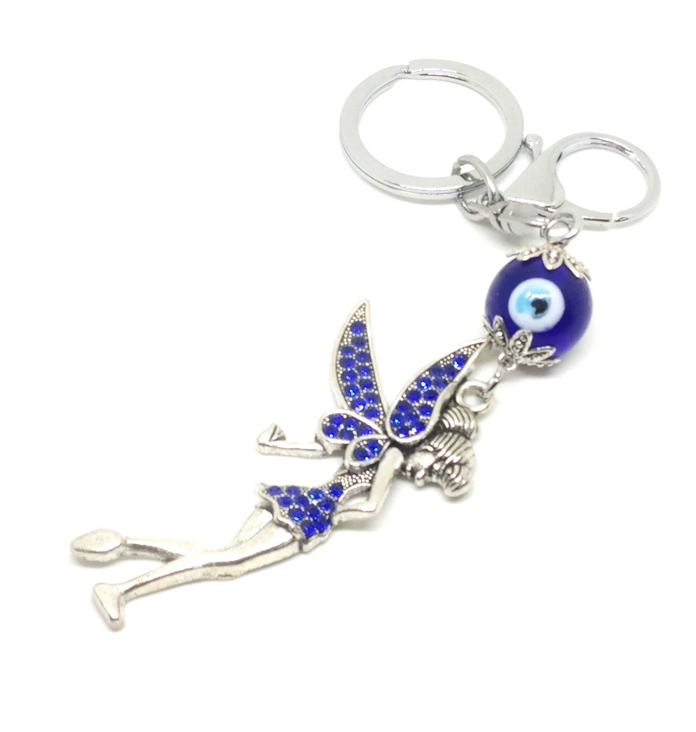 Trunkin Fairy Angel Girl Evil Eye Protection Keyring; Multicolour - Image 4
