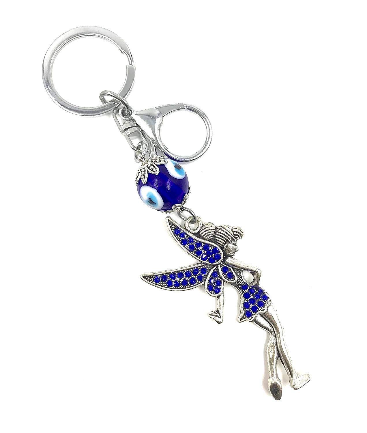 Trunkin Fairy Angel Girl Evil Eye Protection Keyring; Multicolour - Image 6