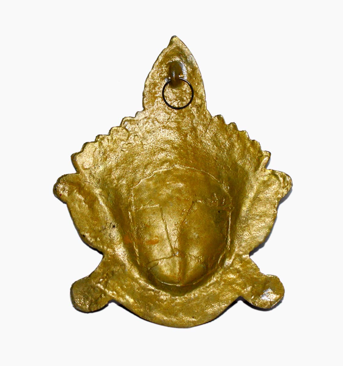 BANSIGOODS Religious Maa Kali Nazar Battu Standard Metal Wall Hanging Decorative Showpiece for Home (18 cm, Multicolour) - Image 4