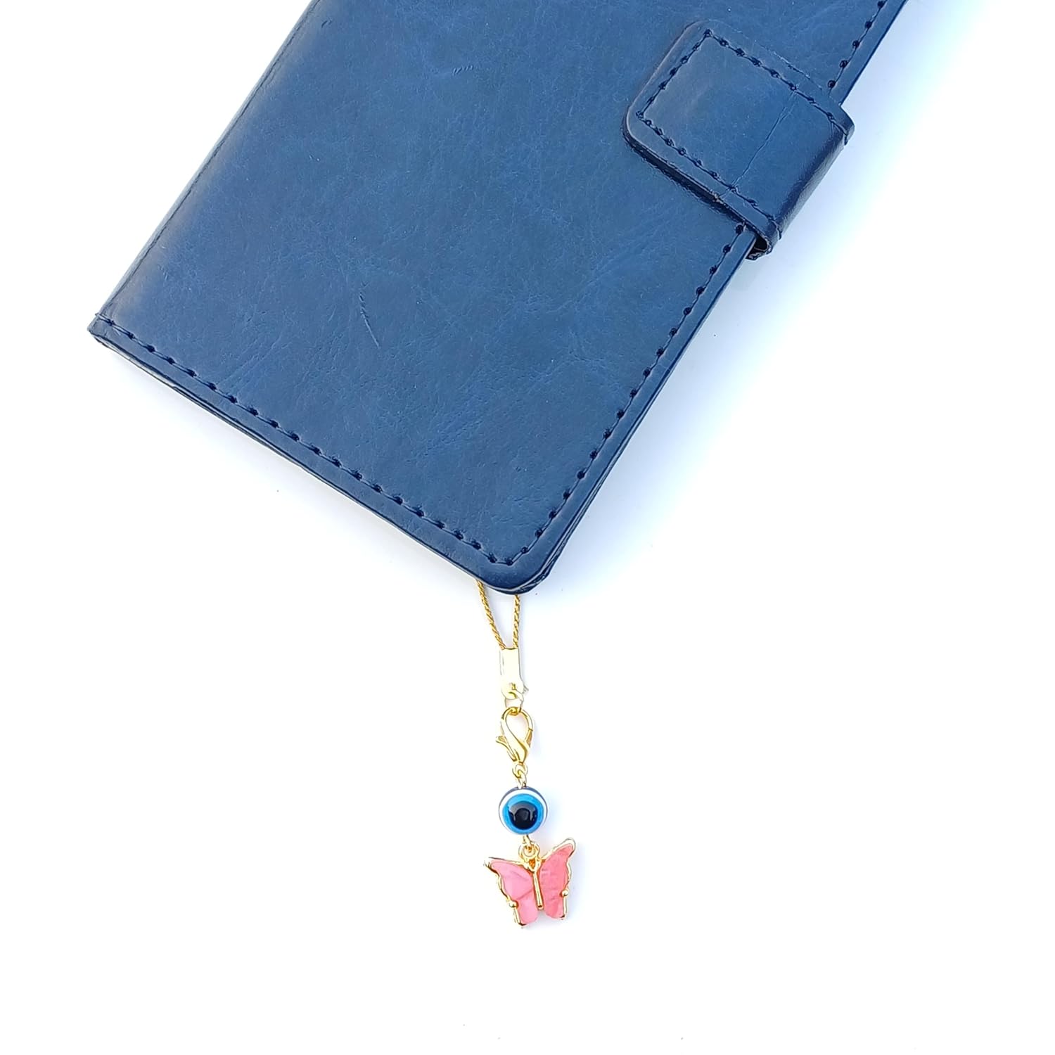 Cute Butterfly with Evil Eye Phone Charm Delicate Aesthetic Charm For Phone Bag Keychain Airpods Camera Pendants USB charm Decor - Image 4