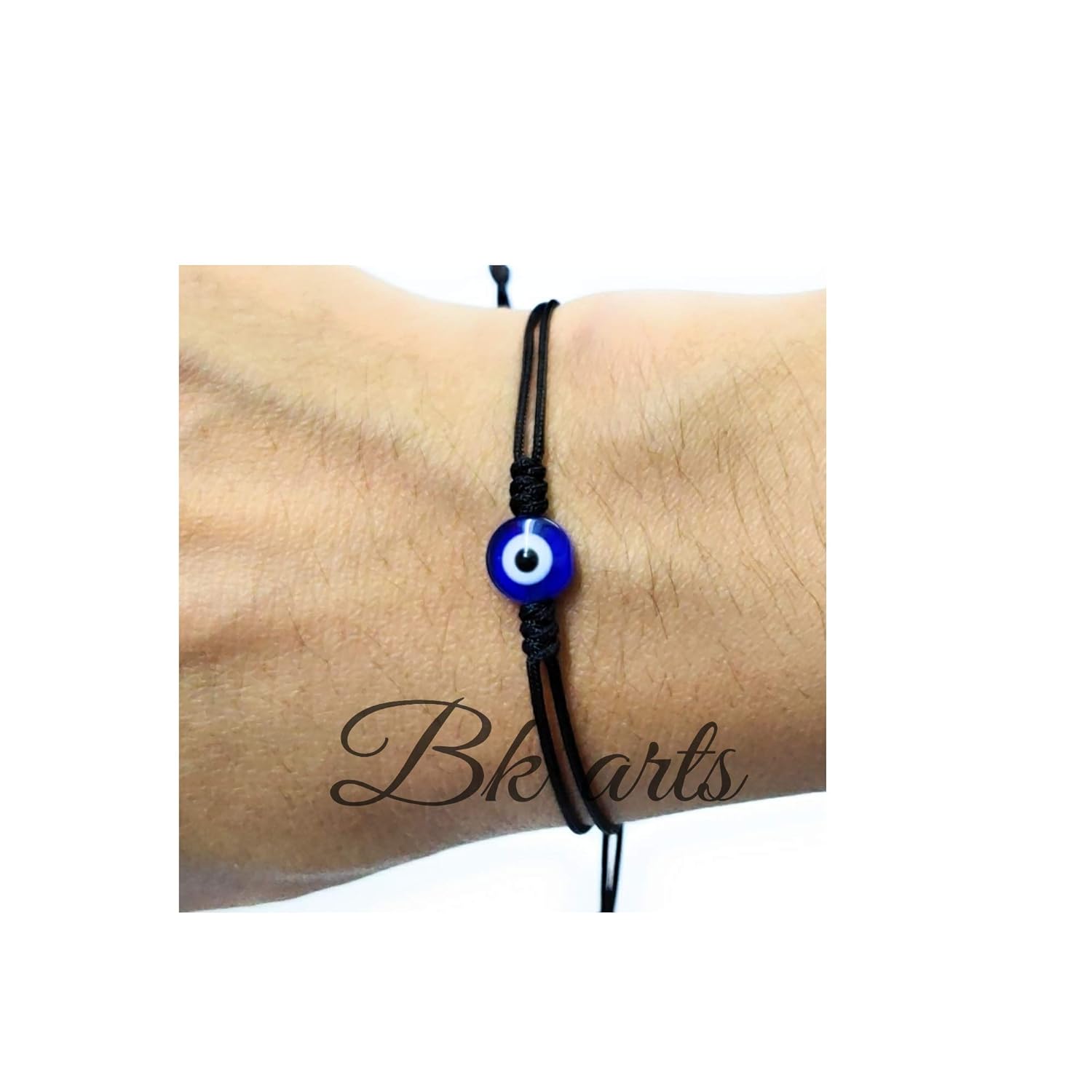 Jewel string evil eye bracelet for avoid negative energy for girls boys men women(not for anklet) - Image 3