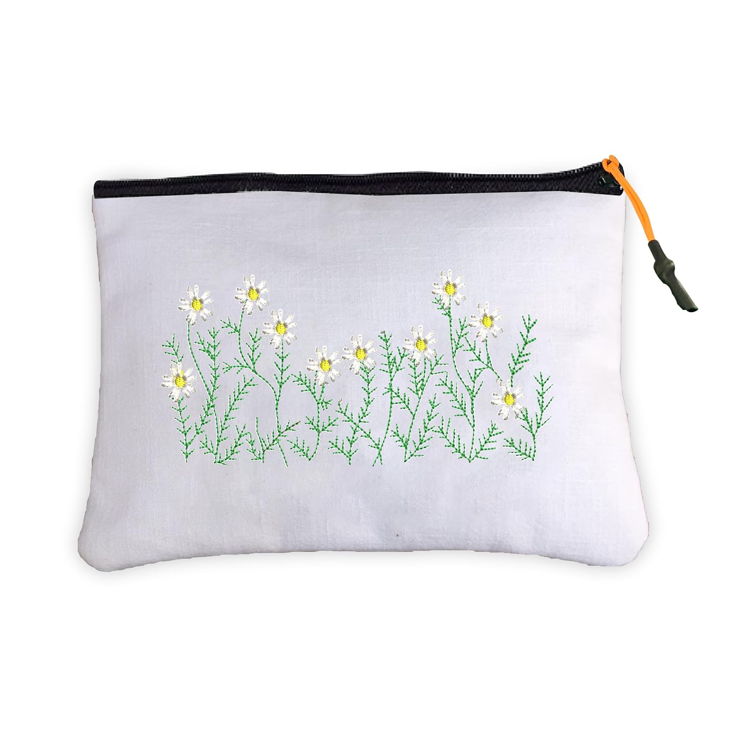 ISEE 360 Embroidery Pouches for Women Eco Friendly| Gifting|Flower Printed Purse|College Students|Girls - Image 2