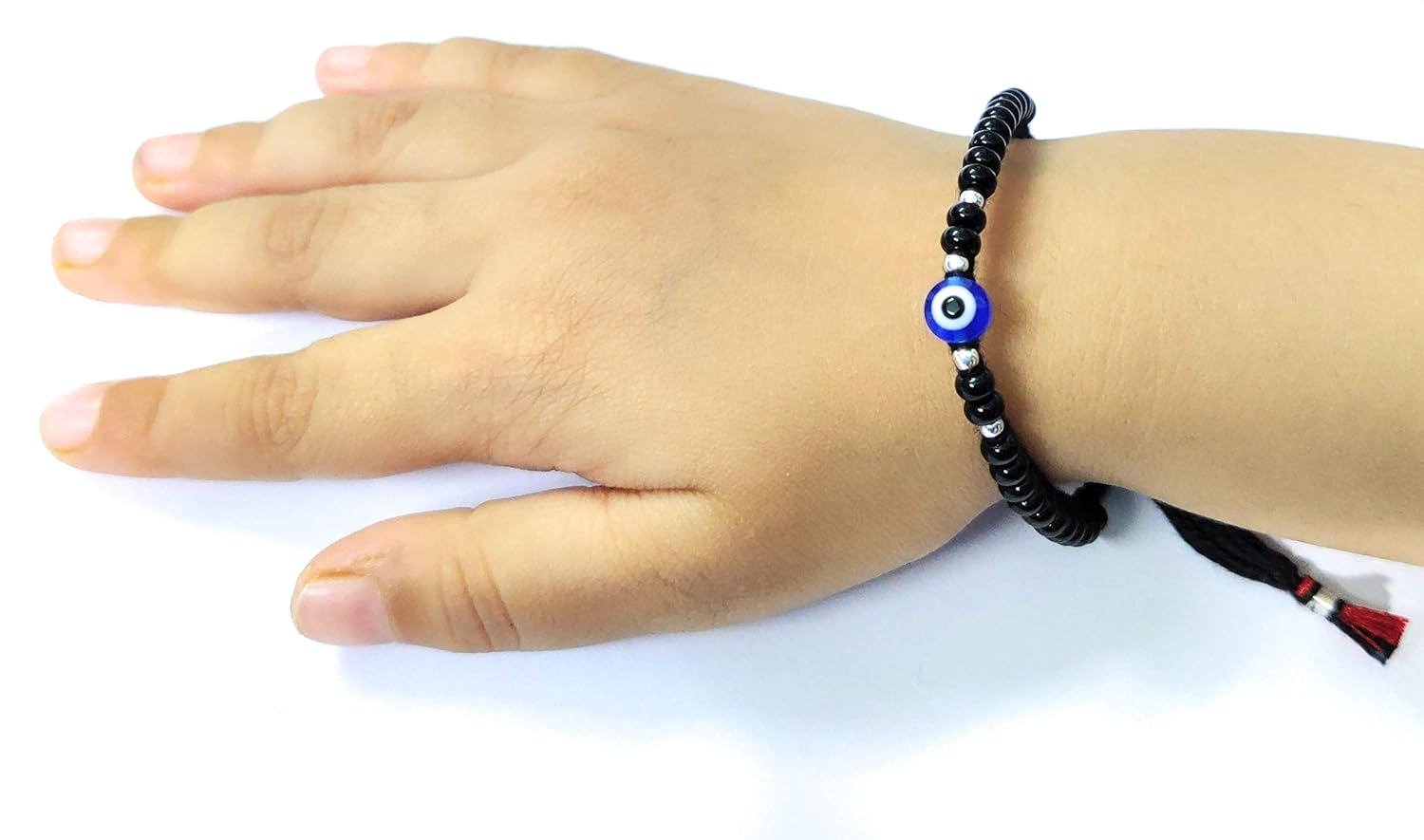 Jewel string Evil eye baby hand nazariya for newborn baby to 4year (unisex-child) - Image 3