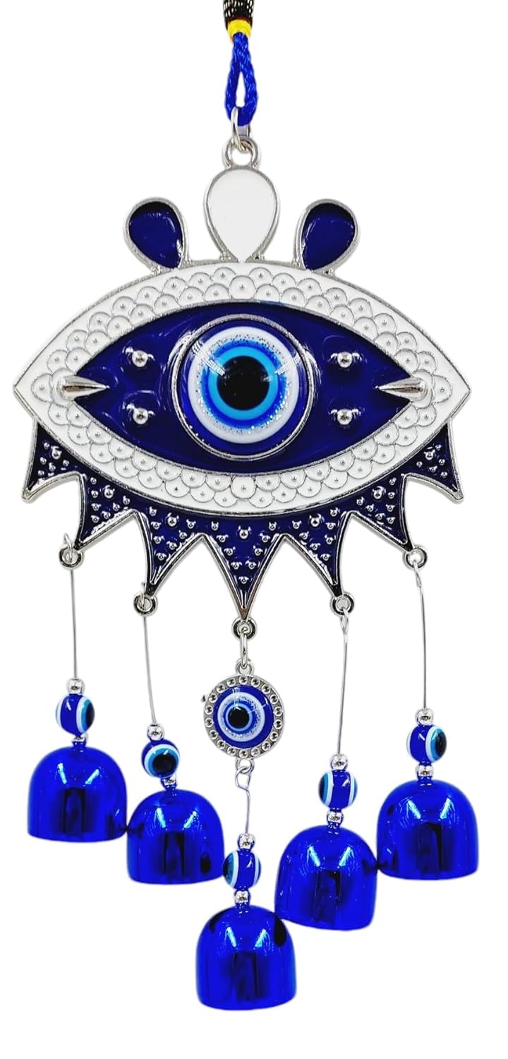 Evil Eye Hanging Nazar Battu Charm for Home Shop Office Protection, Good Luck and Prosperity - Image 3