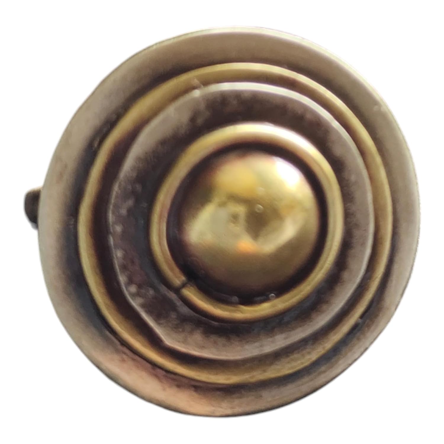 SANDDOOK Brass Finger Rings for Women | Adjustable Handcrafted Statement Jewelry with Unique Bubbles Design | Elegant and Stylish Accessory for Everyday Wear, Parties, Weddings, and Special Occasions - Image 2
