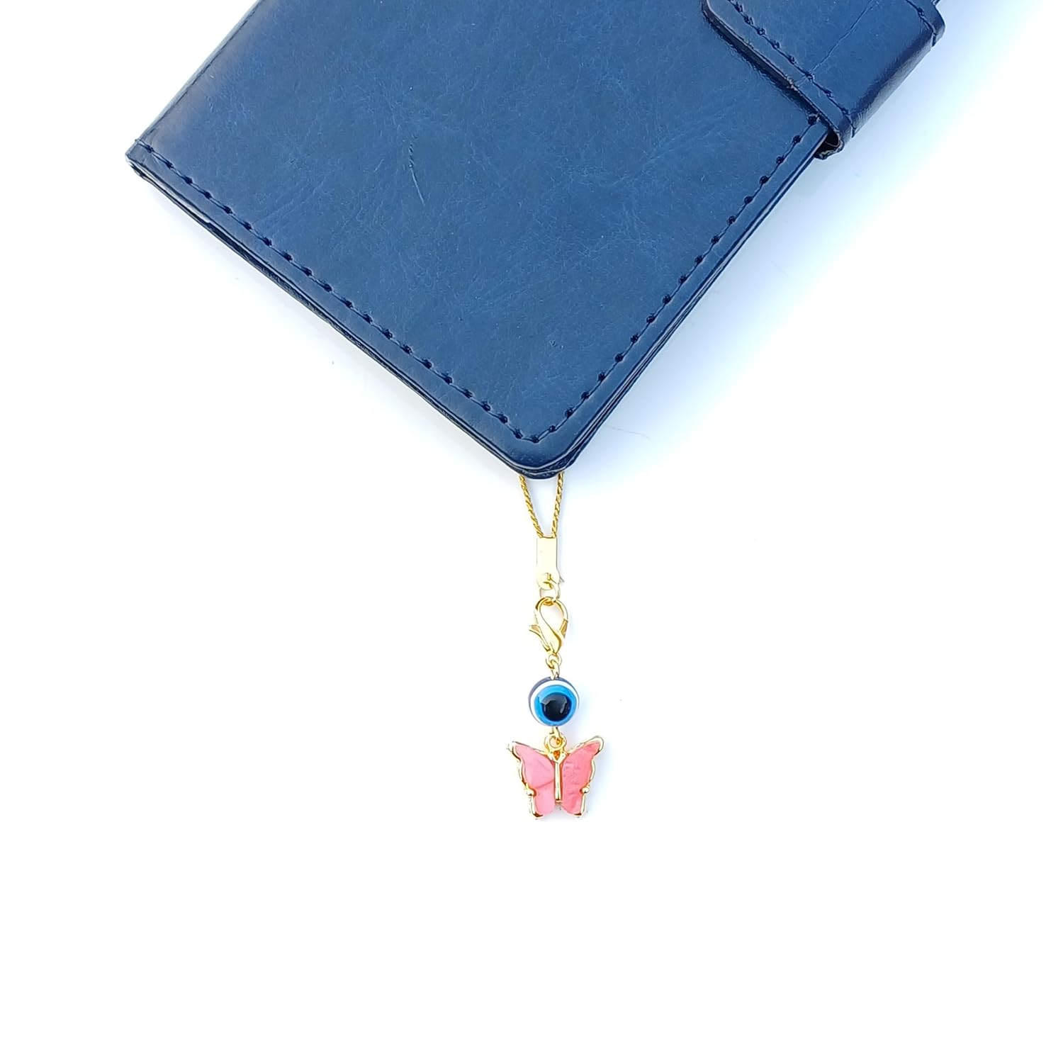 Cute Butterfly with Evil Eye Phone Charm Delicate Aesthetic Charm For Phone Bag Keychain Airpods Camera Pendants USB charm Decor - Image 5