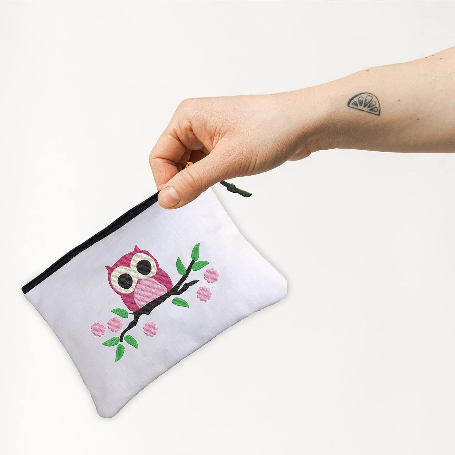ISEE 360 Embroidery Pouches for Women Eco Friendly| Gifting|Owl Embroidered Purse|College Students|Girls - Image 5