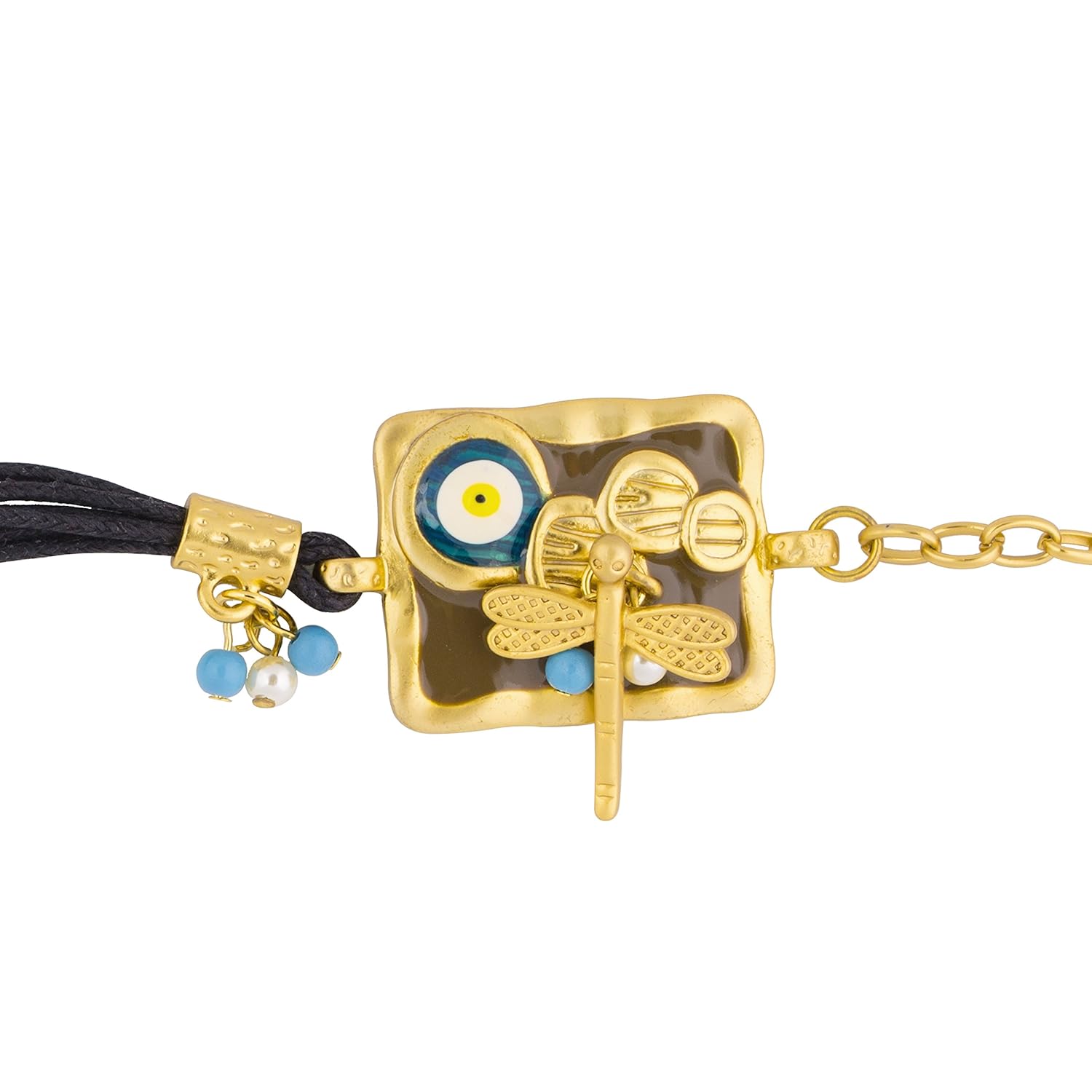 Shining Jewel Evil Eye Charms Bracelet for Girls & Women (SJ_3139) - Image 3