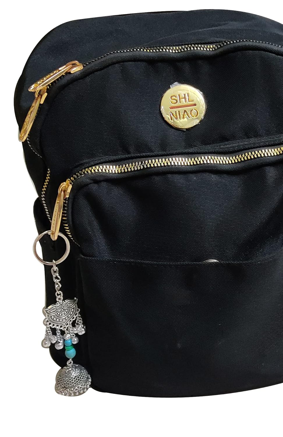 Heeva Creation Oxidised keychain & purse hanging with turquoise beads.Colour-Multi. - Image 3