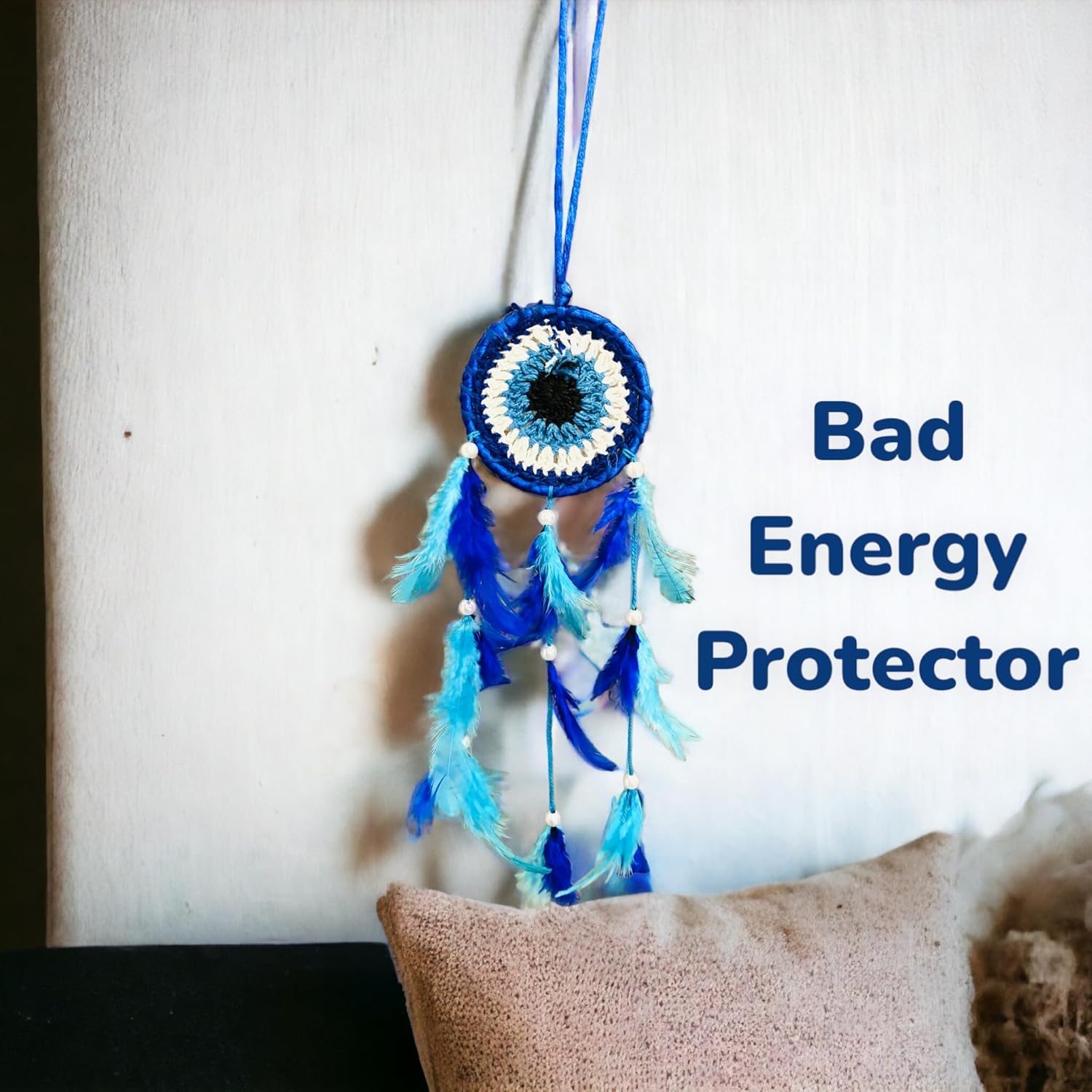 Evil Eye Dream Catcher for Car & Home | Evil Eye Hanging | Car Hanging for Good Luck & Prosperity | Bad Energy Protector | Car Evil Eye - Image 5