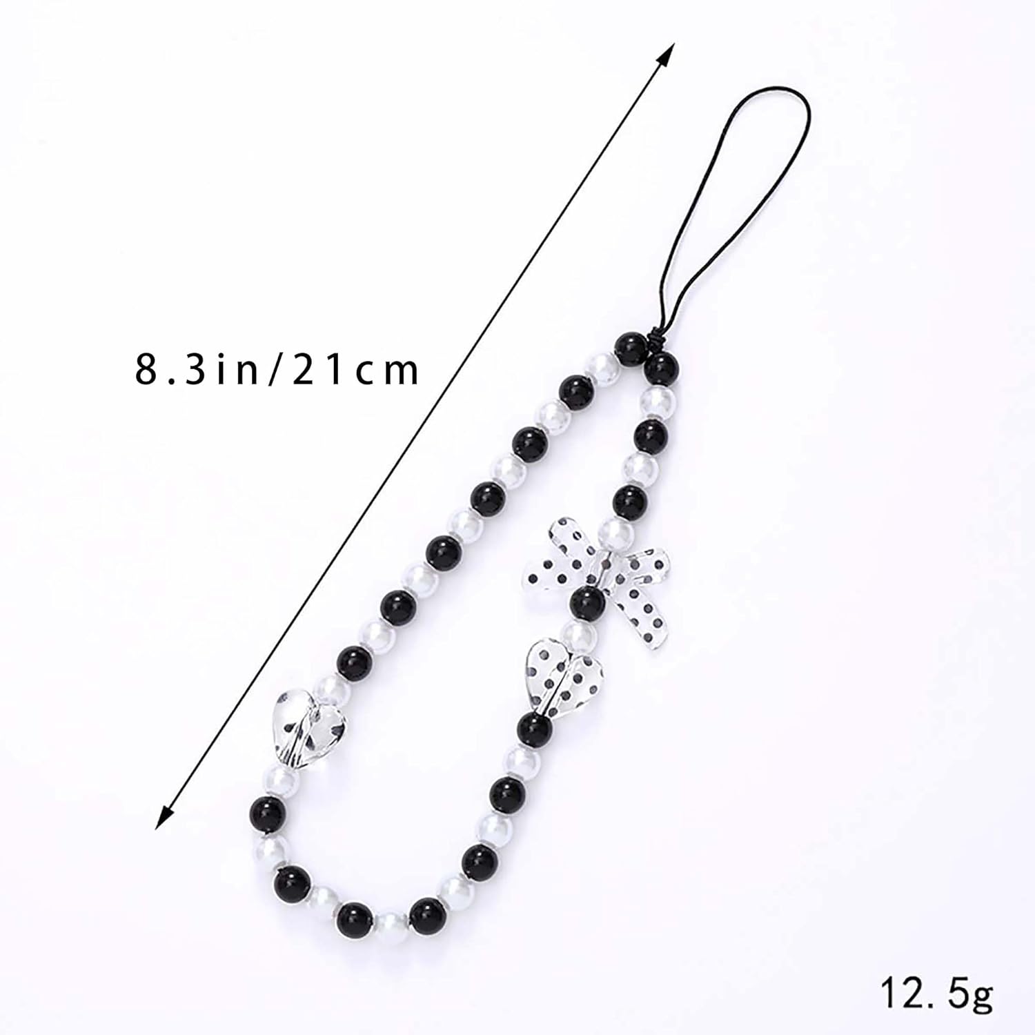 YohokGo Cell Wrist Strap Phone Chain Lanyard Beaded Charms - Image 4
