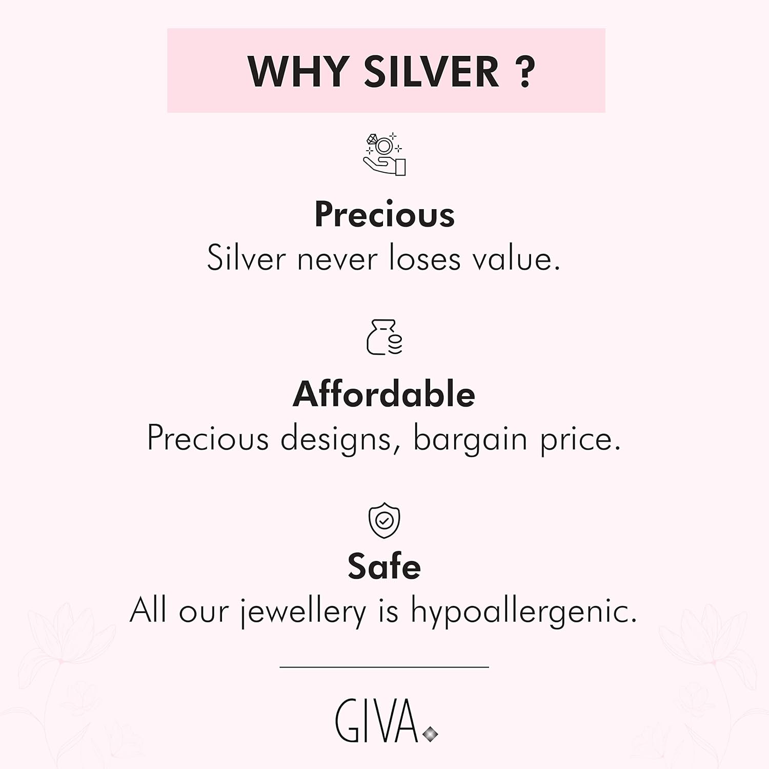 GIVA 925 Silver Dilbar Bracelet, Adjustable |, Gifts for Women and Girls | With Certificate of Authenticity and 925 Stamp | 6 Months Warranty - Image 7